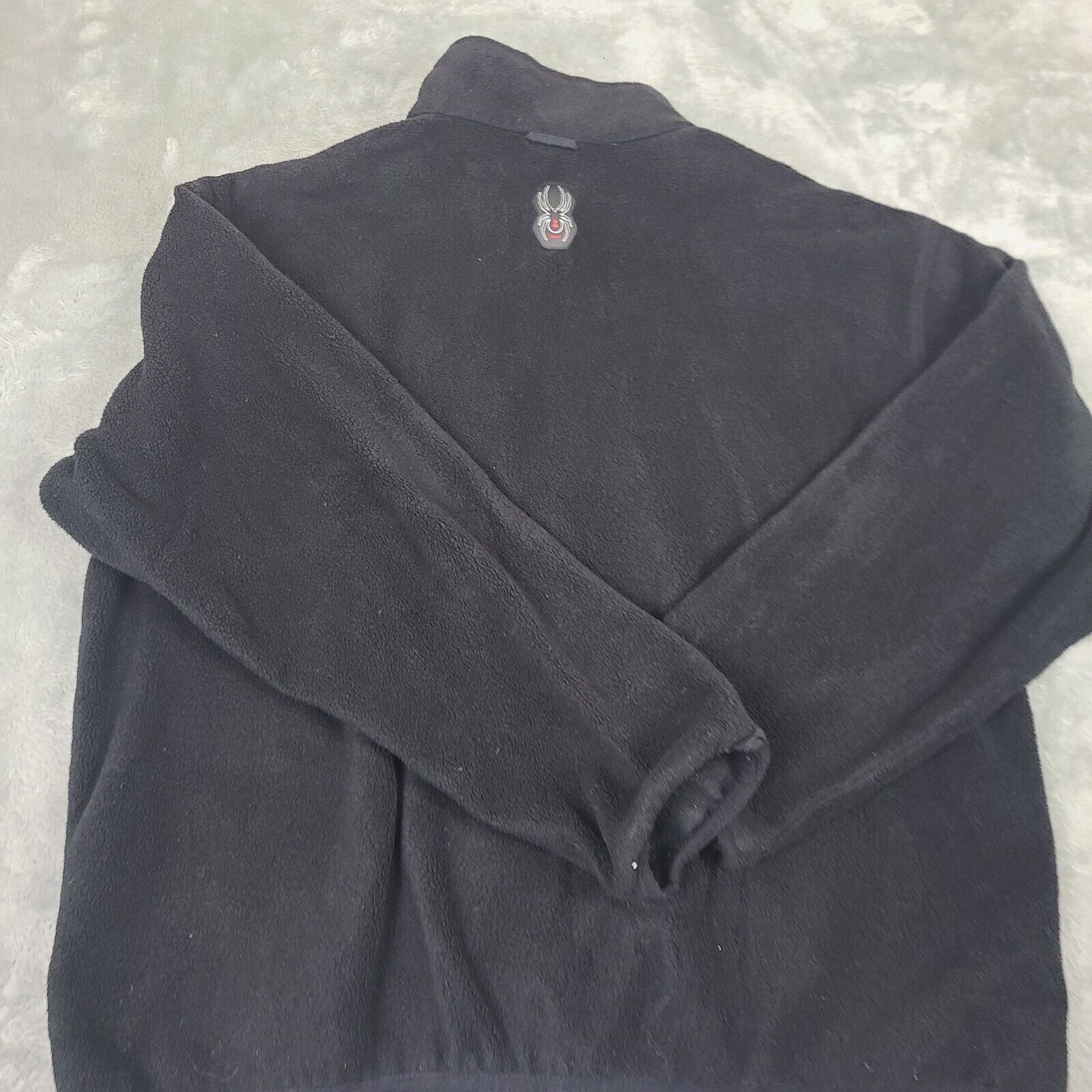 Spyder Spyder Full Zip Fleece Jacket Mens Size 2XL Black Long Sleev Size US XXL / EU 58 / 5 - 10 Thumbnail