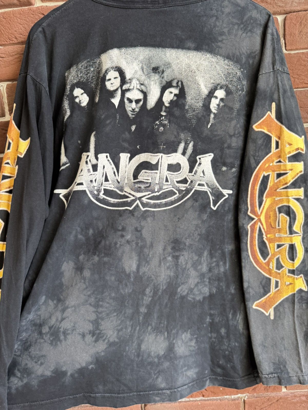 Band Tees Vintage 00s Angra temple of shadows power Metal Band Tshirt Size US M / EU 48-50 / 2 - 6 Thumbnail