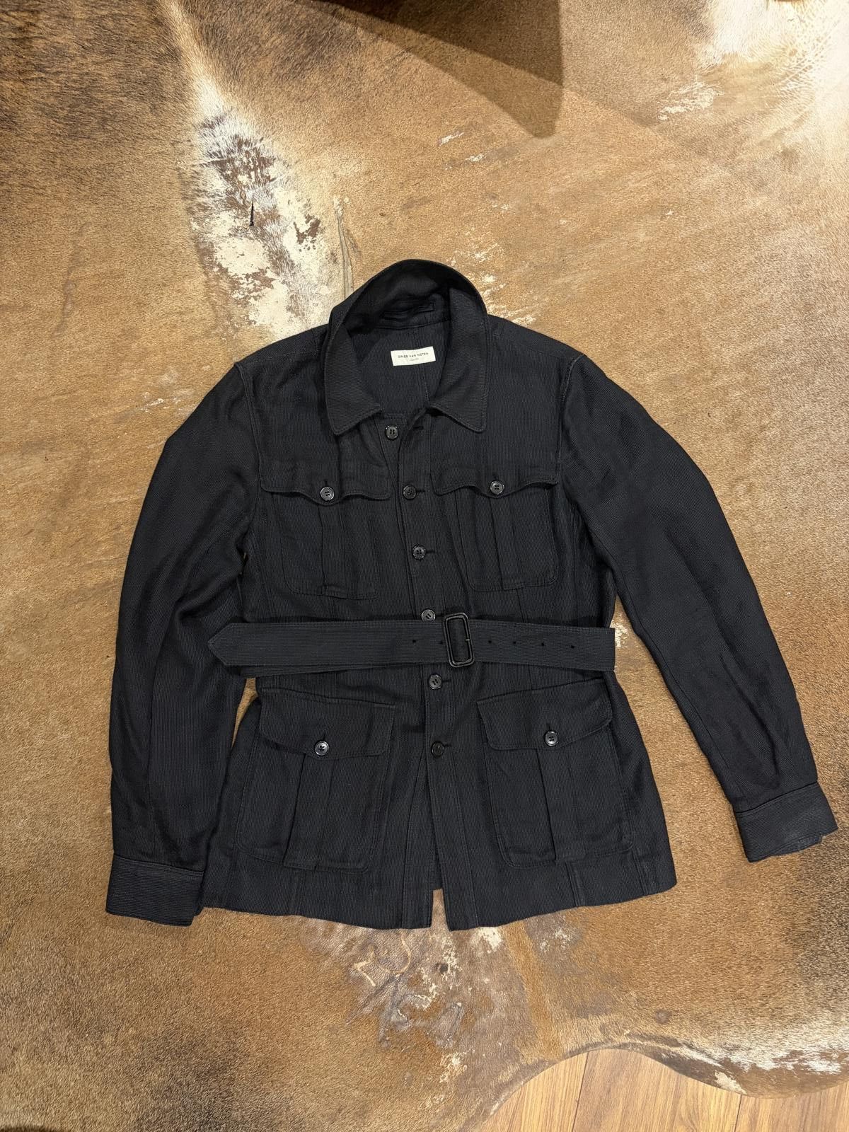 Dries Van Noten Dries Van Noten Belted Safari Jacket Size US M / EU 48-50 / 2 - 3 Thumbnail