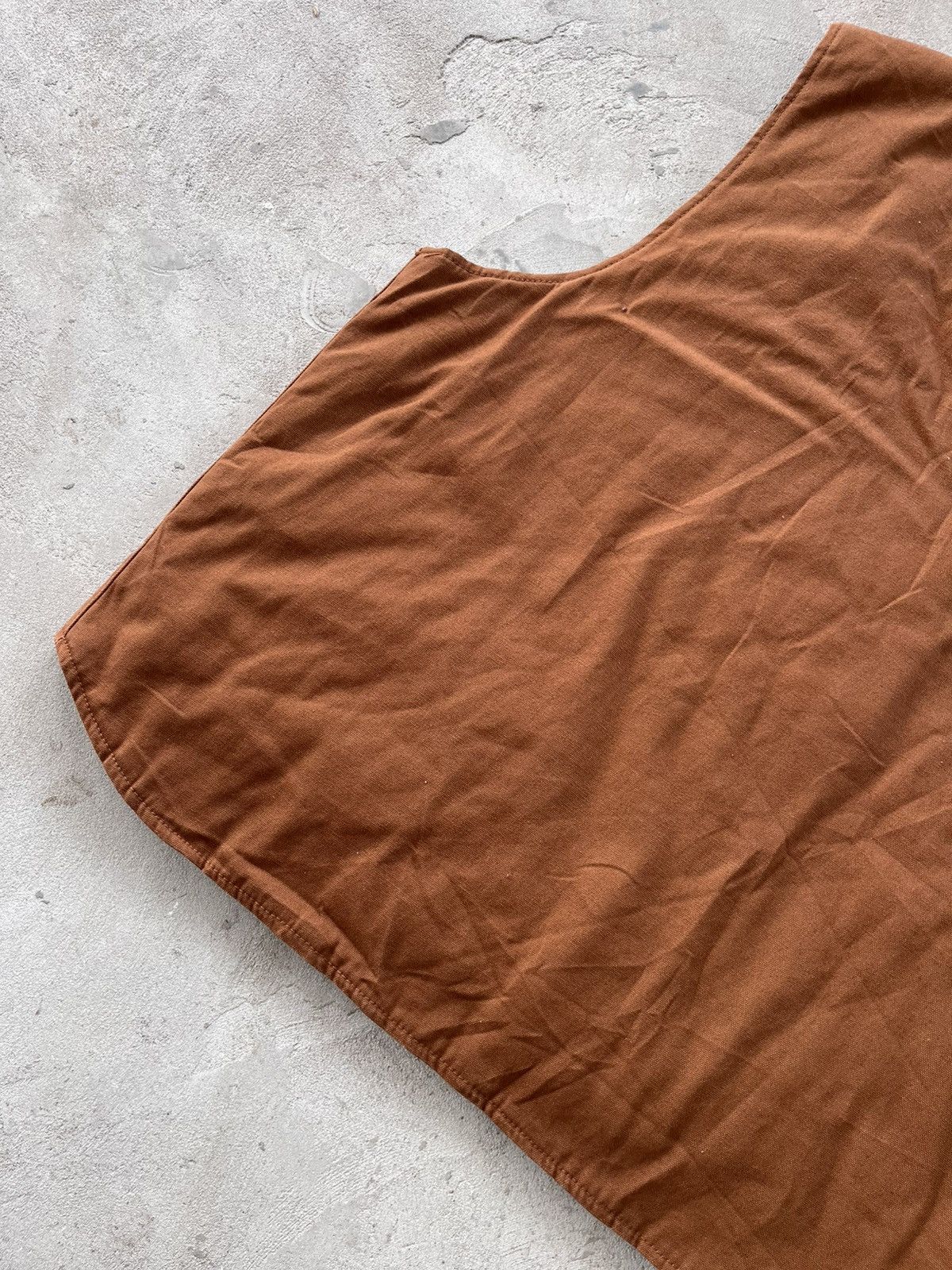 Carhartt Vintage Brown Cowboy Western Workwear Vest Carhartt Style Size US XL / EU 56 / 4 - 12 Thumbnail