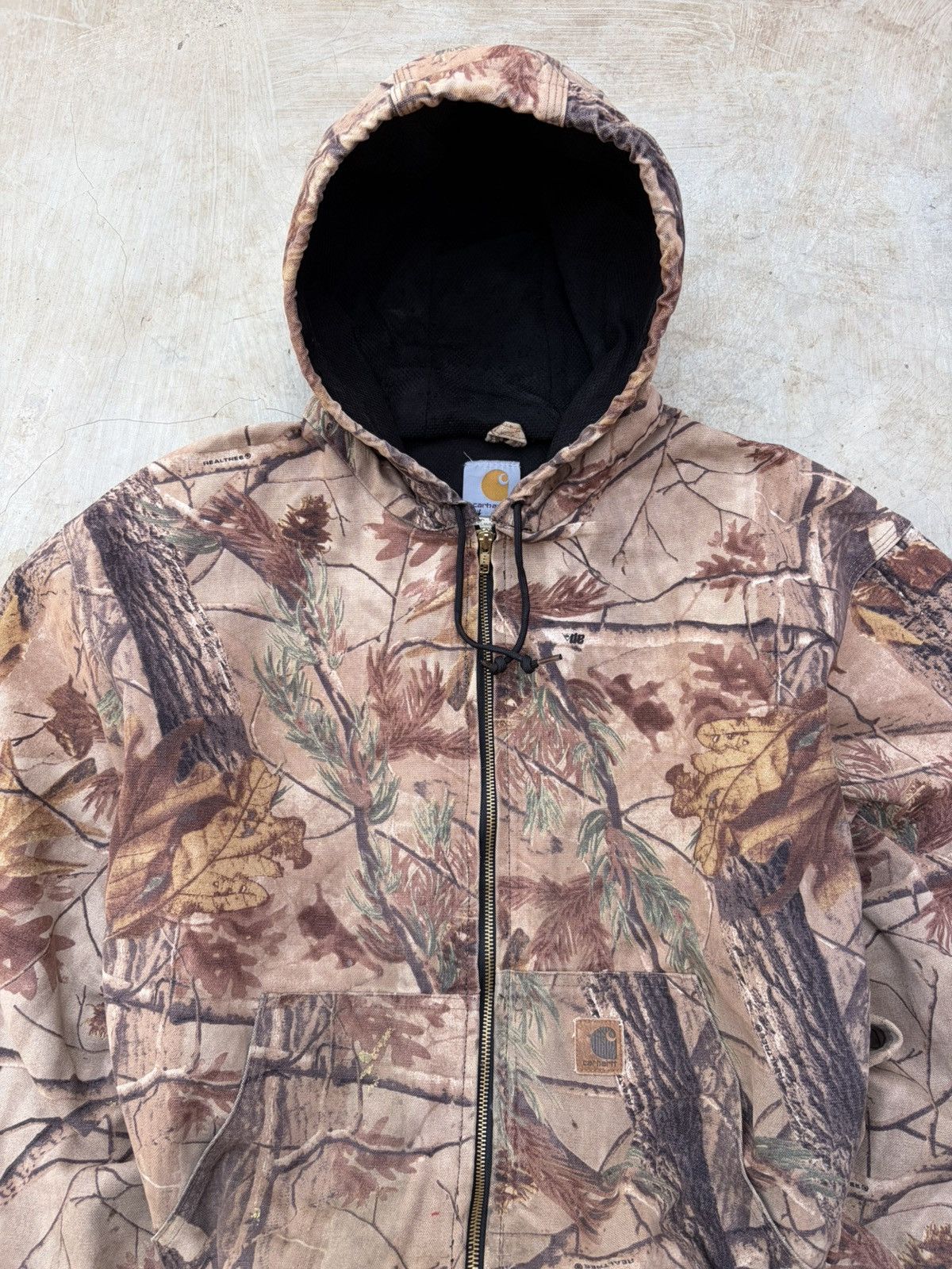 Carhartt Vintage 00s Sunfaded Carhartt X Realtree Active Jacket Size US XL / EU 56 / 4 - 2 Thumbnail