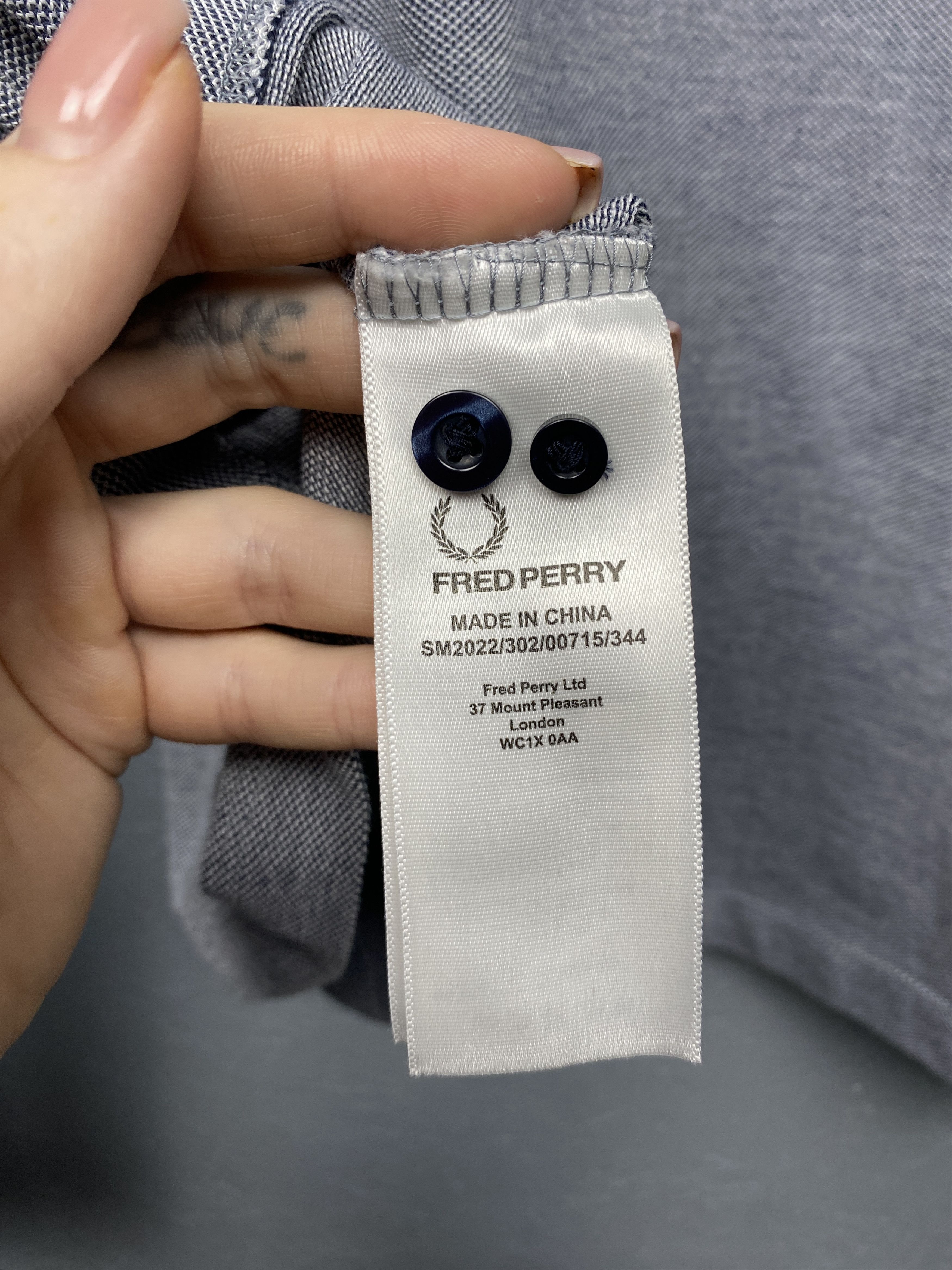 Fred Perry × Vintage Fred Perry Vintage Mens Long Sleeve Polo Shirt Size US XXL / EU 58 / 5 - 5 Thumbnail