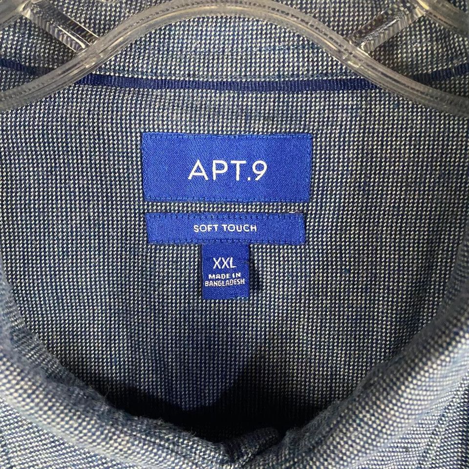 Apt. 9 Apt. 9 Flannel Shirt Men's XXL 2XL Button Up Up Soft Touch Size US XXL / EU 58 / 5 - 2 Thumbnail