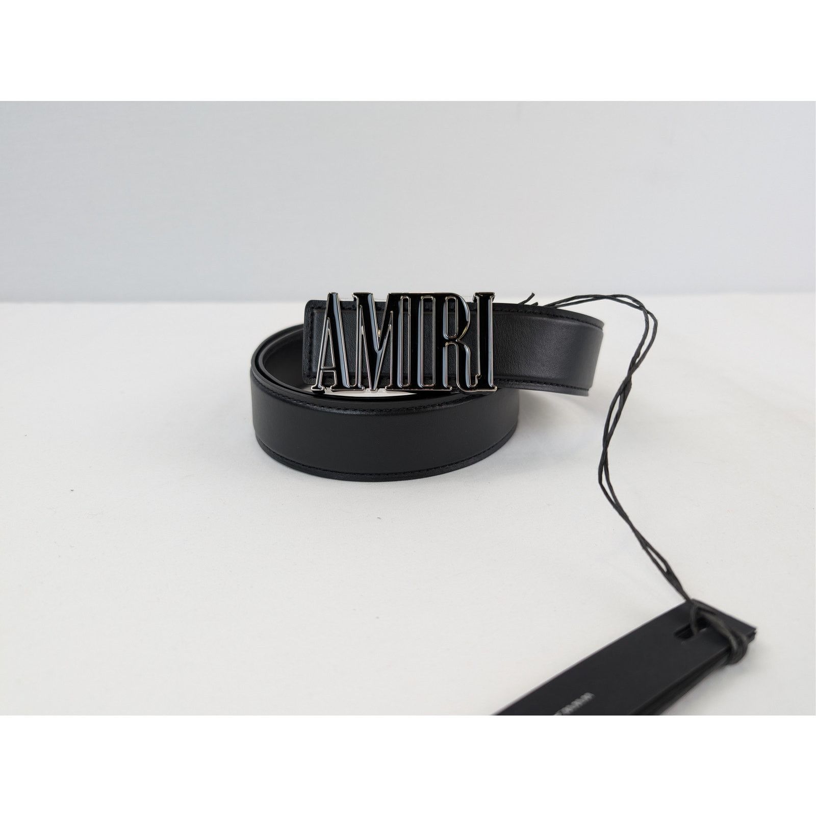 Amiri o1rshd1 Q:2 / Size: 100 / Nappa Amiri Core 4cm Belt in Black Size 40 - 10 Thumbnail