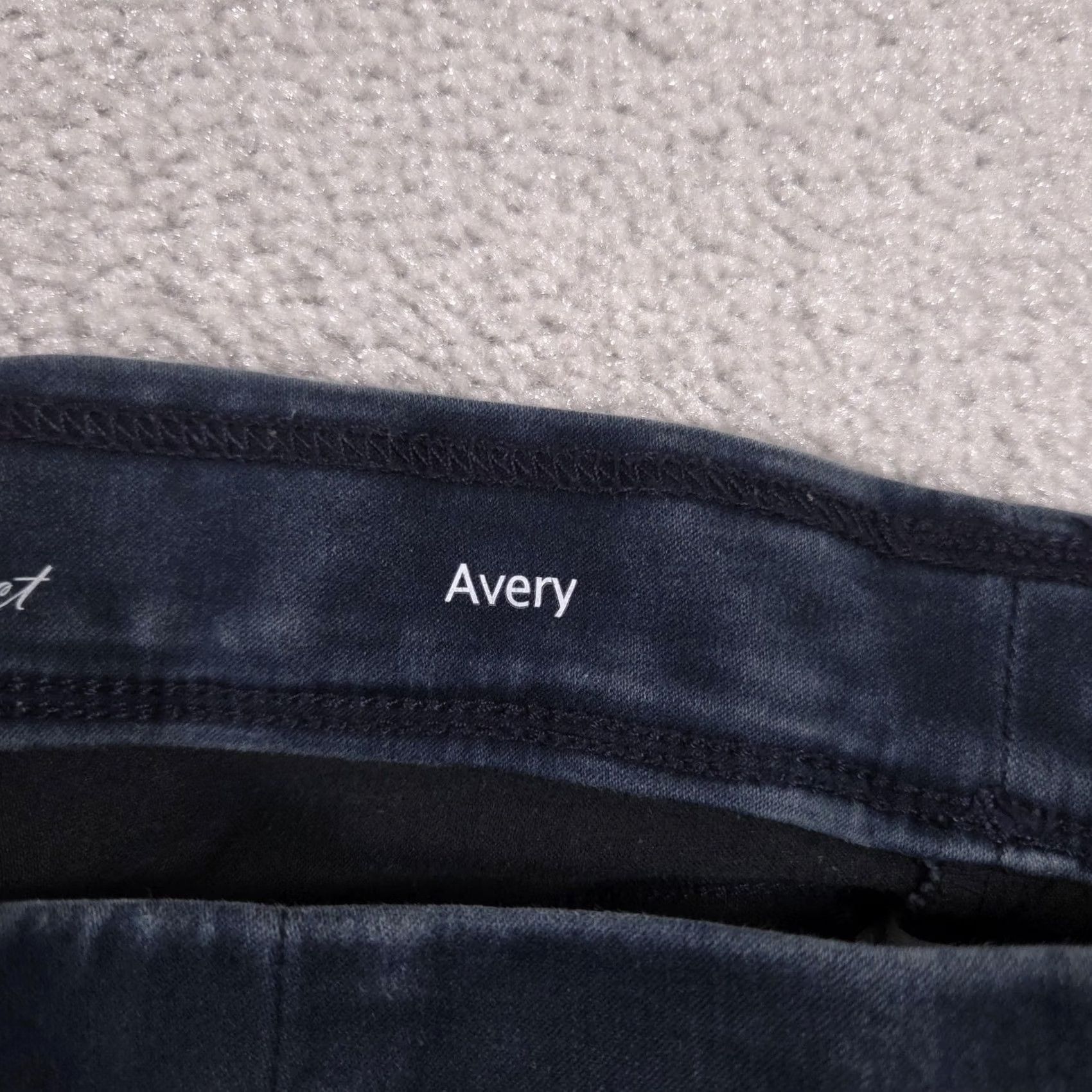 Gloria Vanderbilt Gloria Vanderbilt Jeans Womens 4P Jeans Avery Pull On Skinny Jegging Dark Wash Blue Slimming Stretch Pockets 27in Inseam 27in Petite Average Size 27" / US 4 / IT 40 - 5 Thumbnail