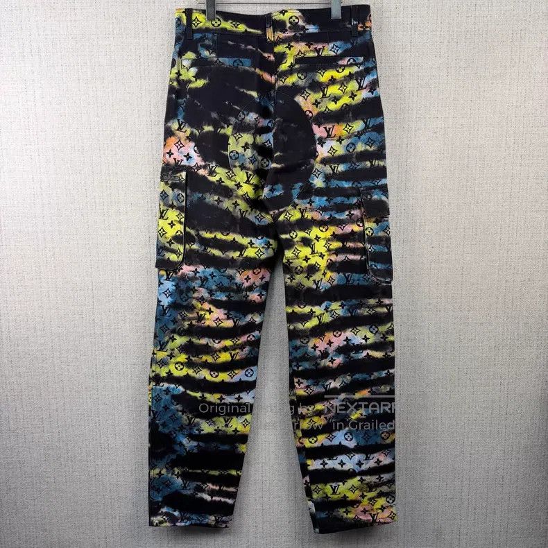 Louis Vuitton Louis Vuitton FW21 Colorful Laser Prestige Denim Casual Ov Size US 29 - 3 Thumbnail