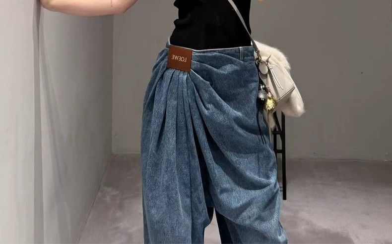 Loewe Loewe Ruffled jeans Size 35" - 4 Thumbnail