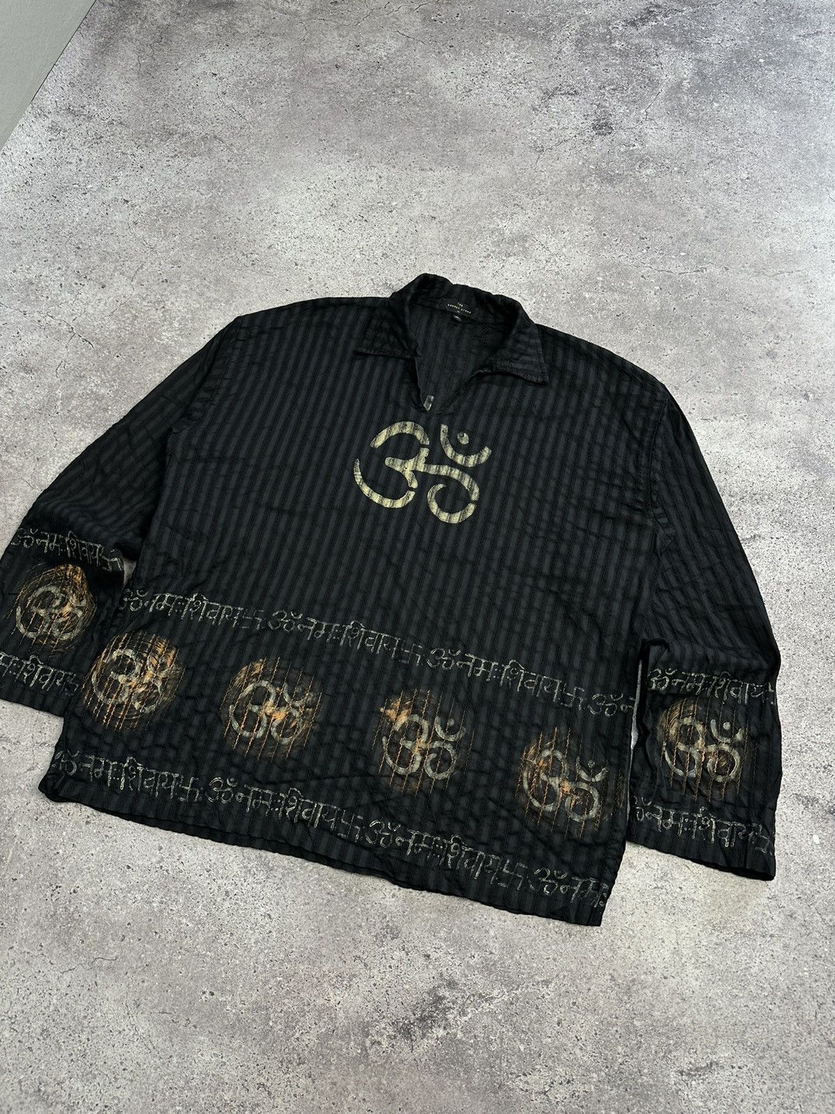 Japanese Brand × Vintage Vintage Avant Garde Long Sleeve Distressed Y2K Archival Punk Size US L / EU 52-54 / 3 - 3 Thumbnail