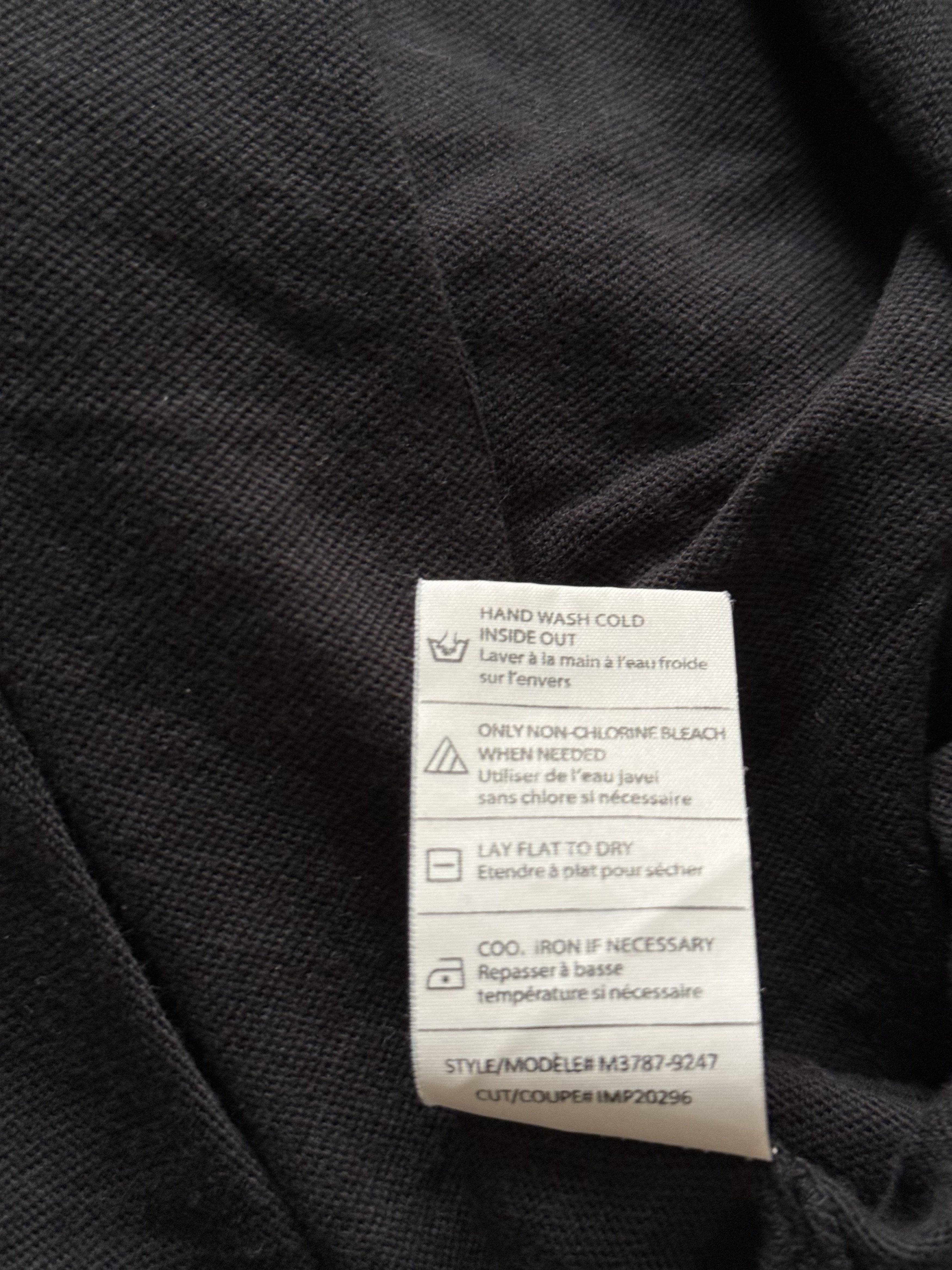 Vince Black Vince Henley Size US M / EU 48-50 / 2 - 7 Thumbnail