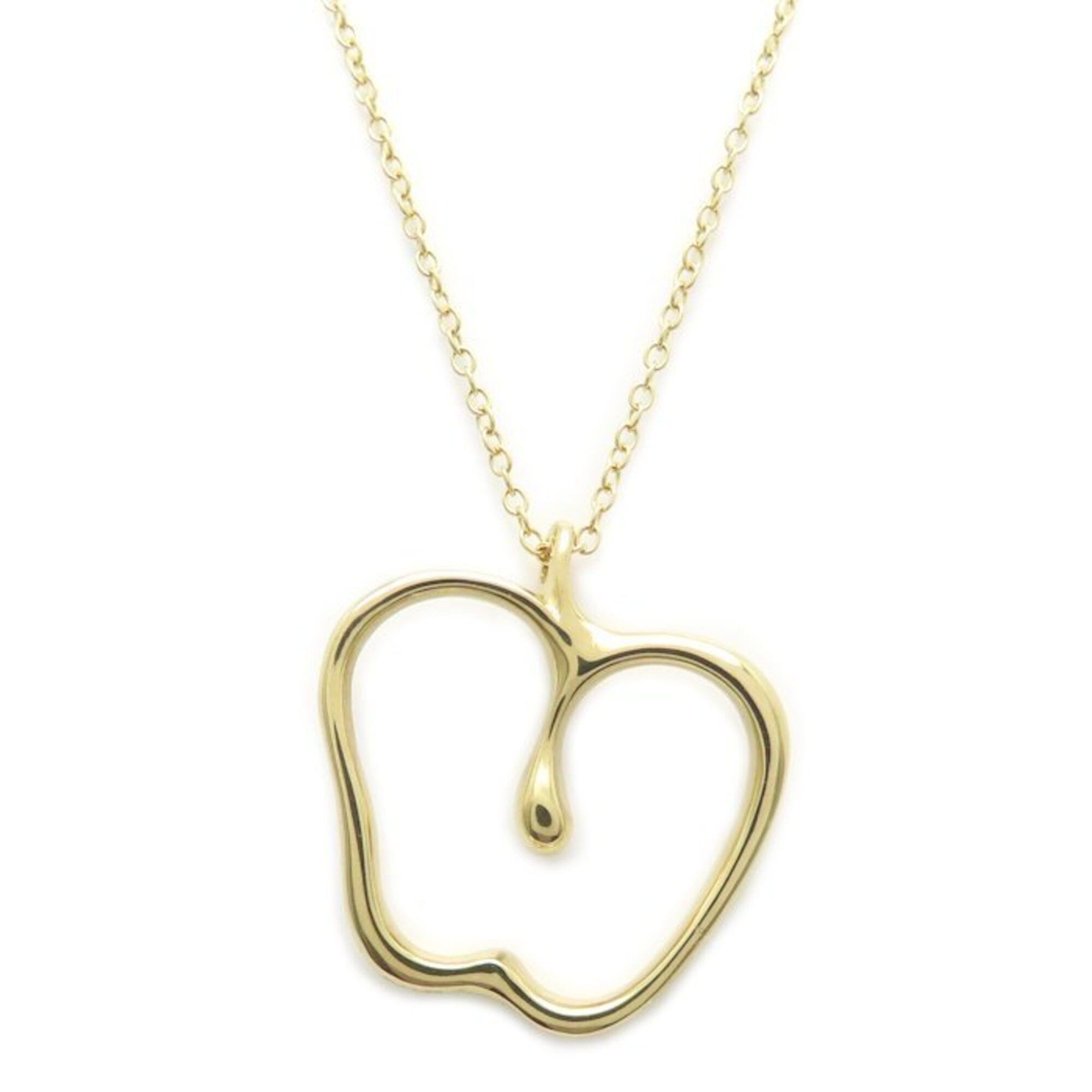Tiffany & Co. TIFFANY&Co. Tiffany Apple Necklace Long Chain Elsa Peretti 18K Yellow Gold Women's 295413 Size ONE SIZE - 1 Thumbnail