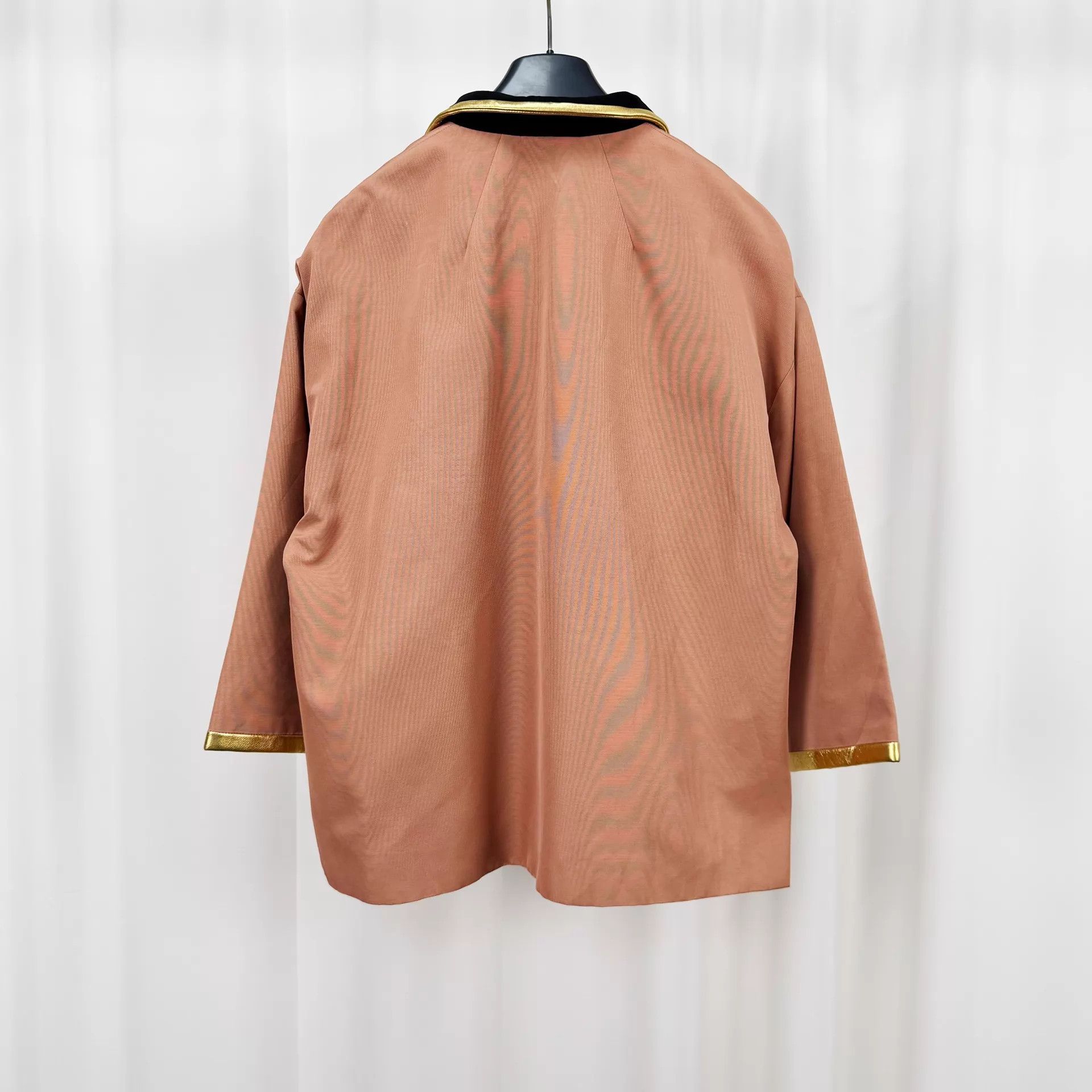 Gucci Gucci Gold Thread Embroidered Logo Jacket 38 NWT Size XS / US 0-2 / IT 36-38 - 2 Thumbnail