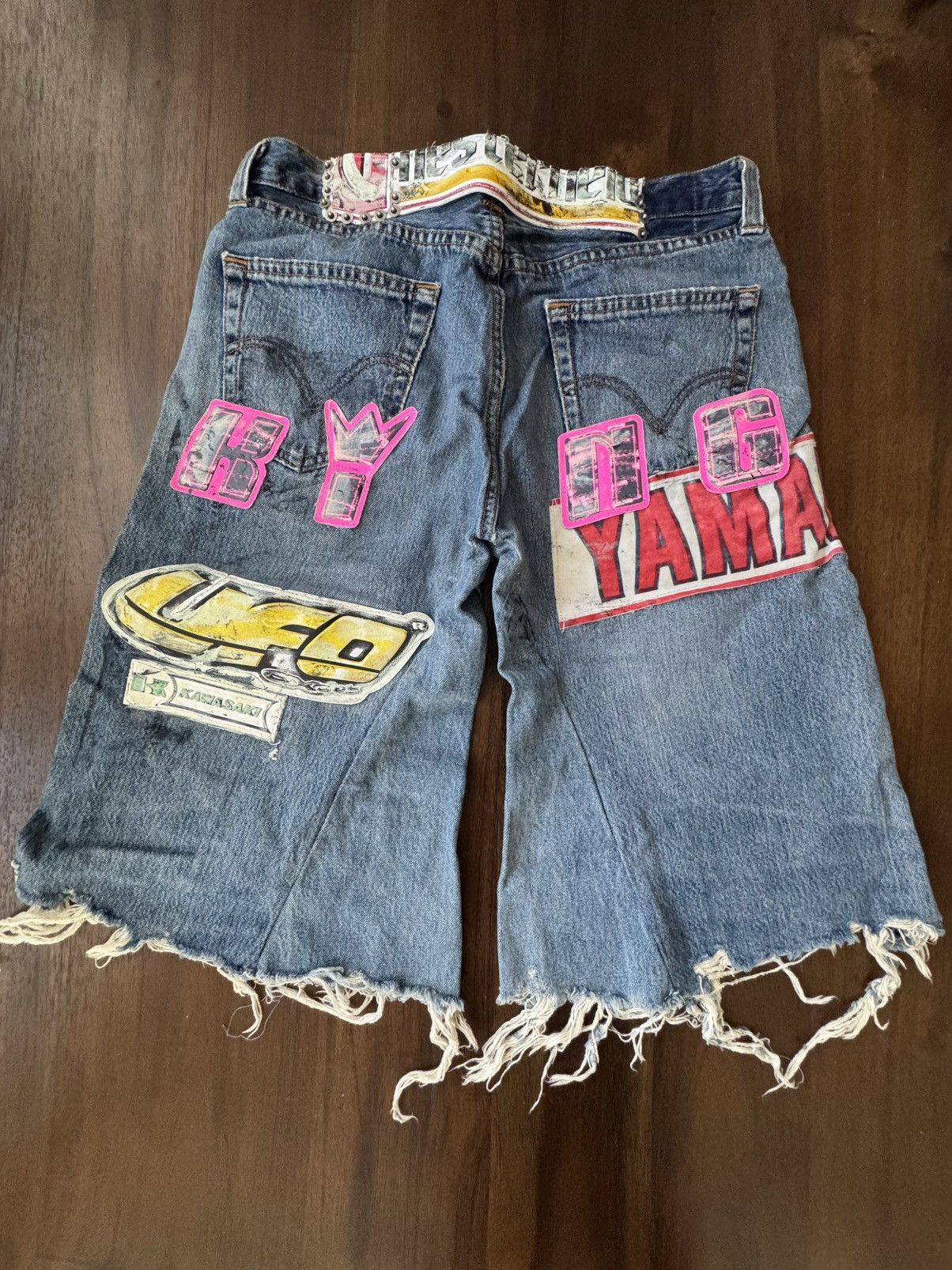 PDF PDF Distressed Denim Jorts Size US 32 / EU 48 - 3 Thumbnail