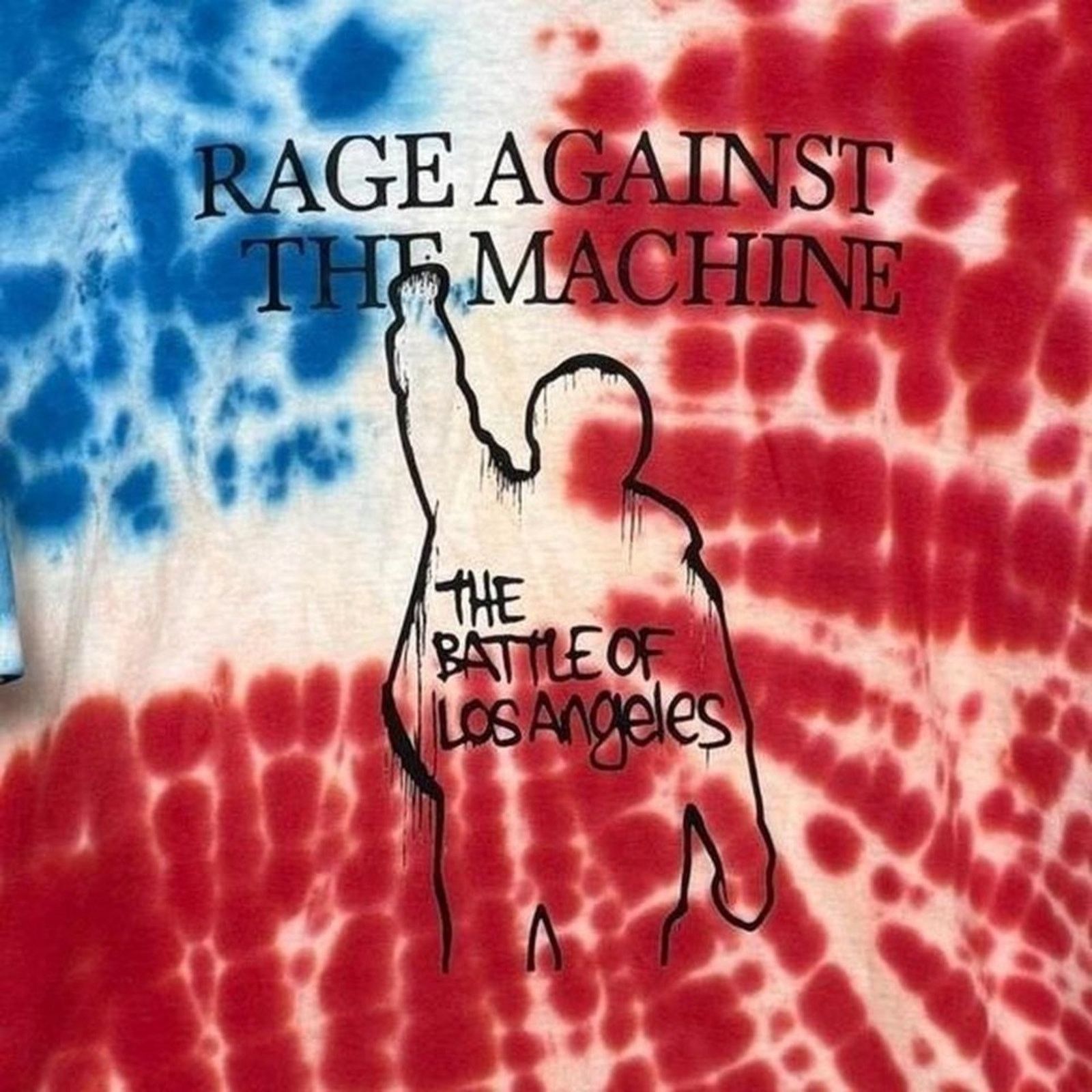 Other Rage Against The Machine Battle of LA Tie-Dye Tee XL Size US XL / EU 56 / 4 - 4 Thumbnail