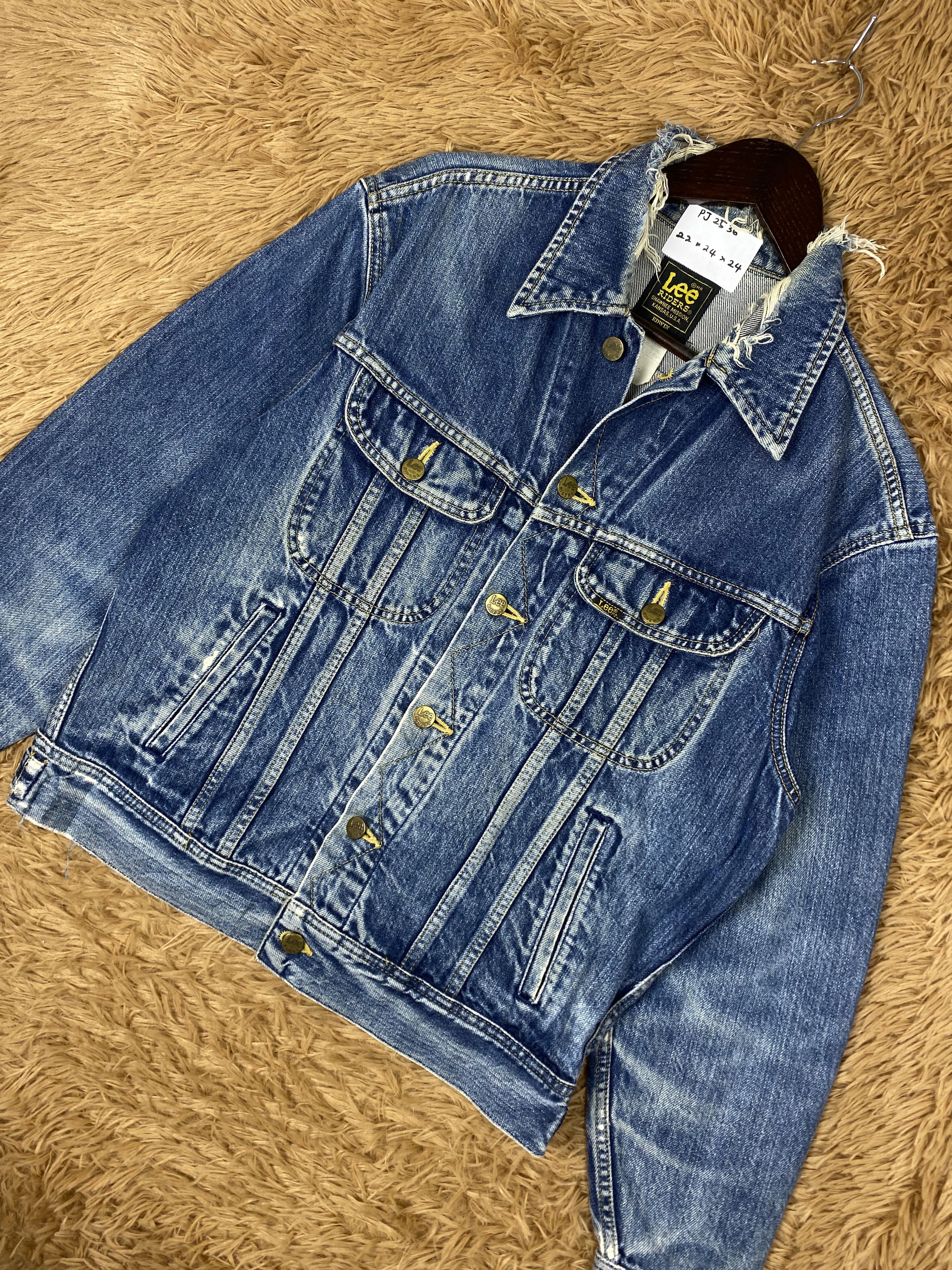 Lee Vintage Lee Button Up Denim Jacket PJ02536 Size US L / EU 52-54 / 3 - 2 Thumbnail