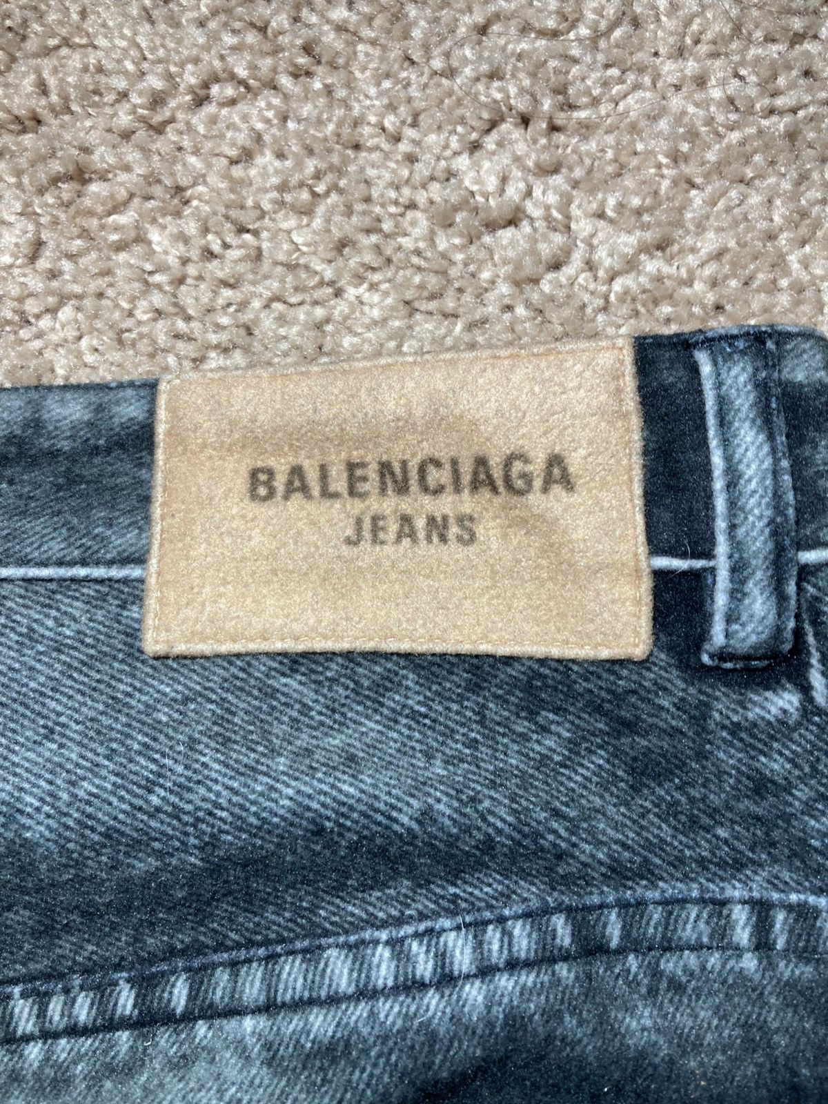 Balenciaga New SS23 Balenciaga Trompe L'oeil Flare Jeans Sweats 2023 S Size US 30 / EU 46 - 13 Thumbnail