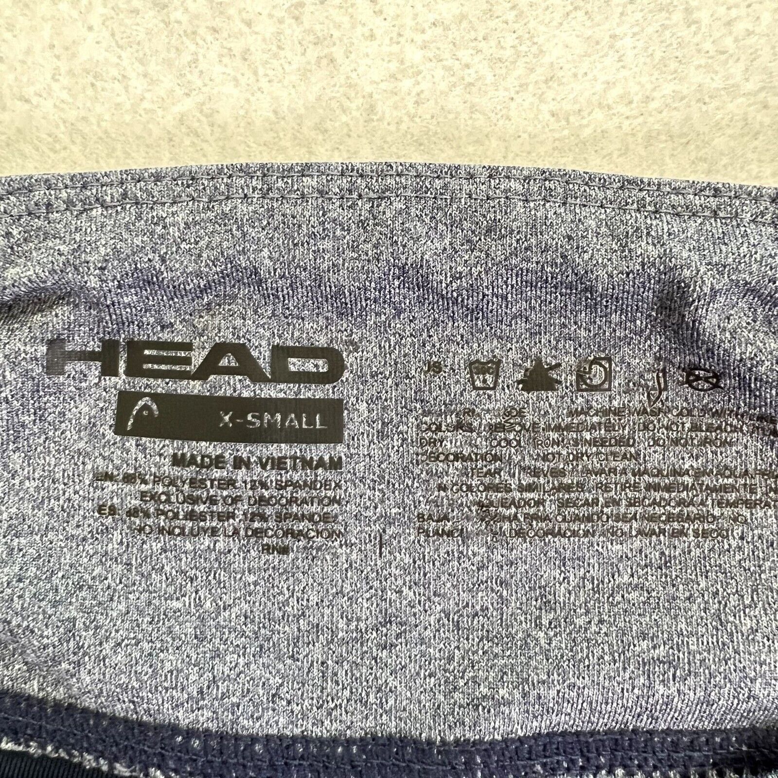 Other Head Blue Athletic Workout Leggings Size 26" / US 2 / IT 38 - 4 Thumbnail