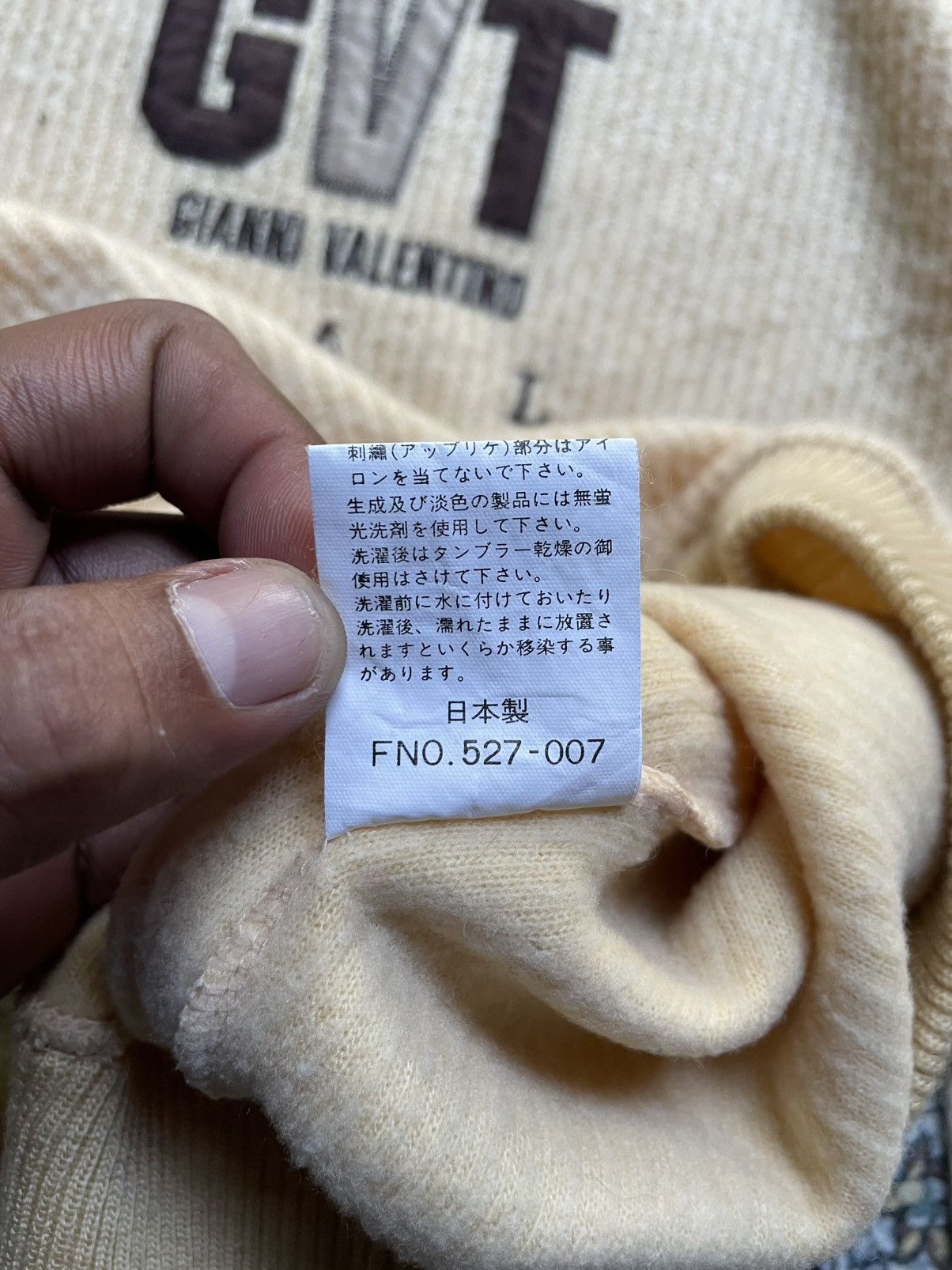 Gianni Valentino Gianni Valentino x Valentino x Vintage x Crewneck x Knitwear Size US M / EU 48-50 / 2 - 5 Thumbnail