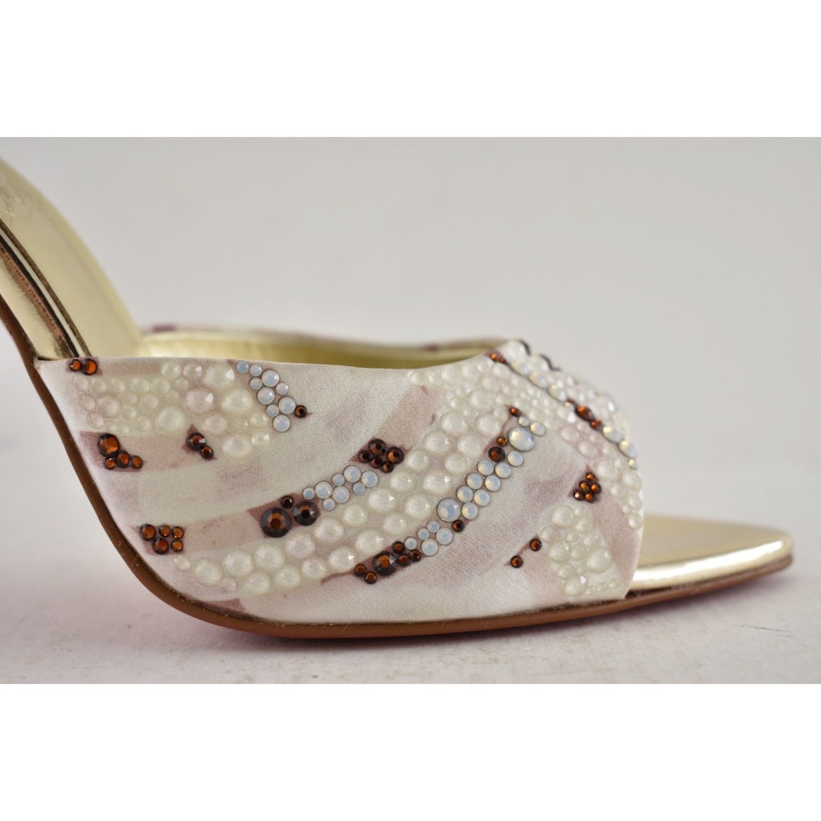 Christian Louboutin Christian Louboutin Miss Z Mule Gaagal Strass 100 Pump 40 Size US 10 / IT 40 - 5 Thumbnail