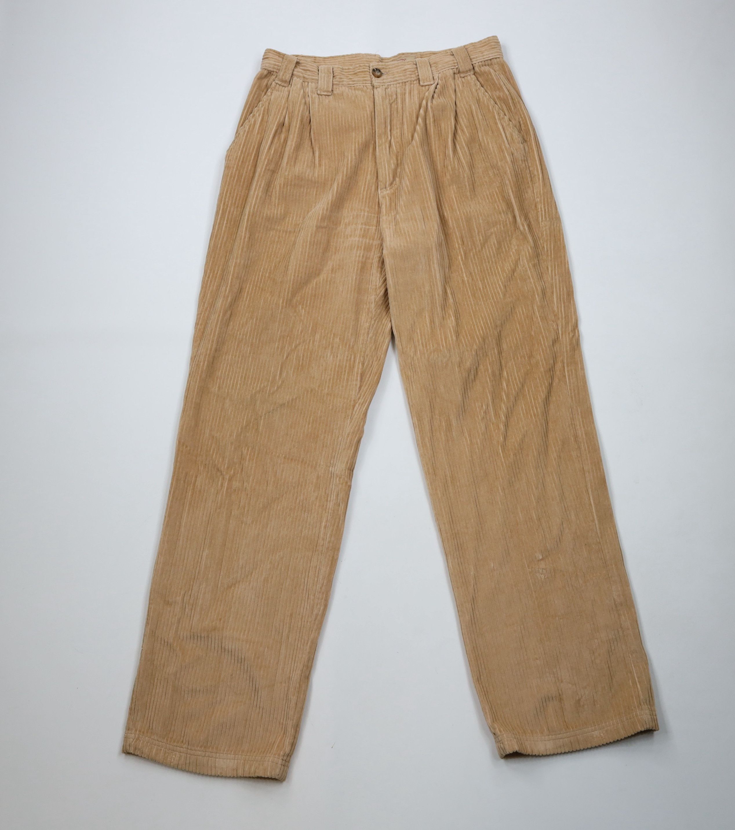 Vintage Vintage 90s Y2K Streetwear Fit Wide Leg Corduroy Chino Pants Size US 30 / EU 46 - 1 Thumbnail