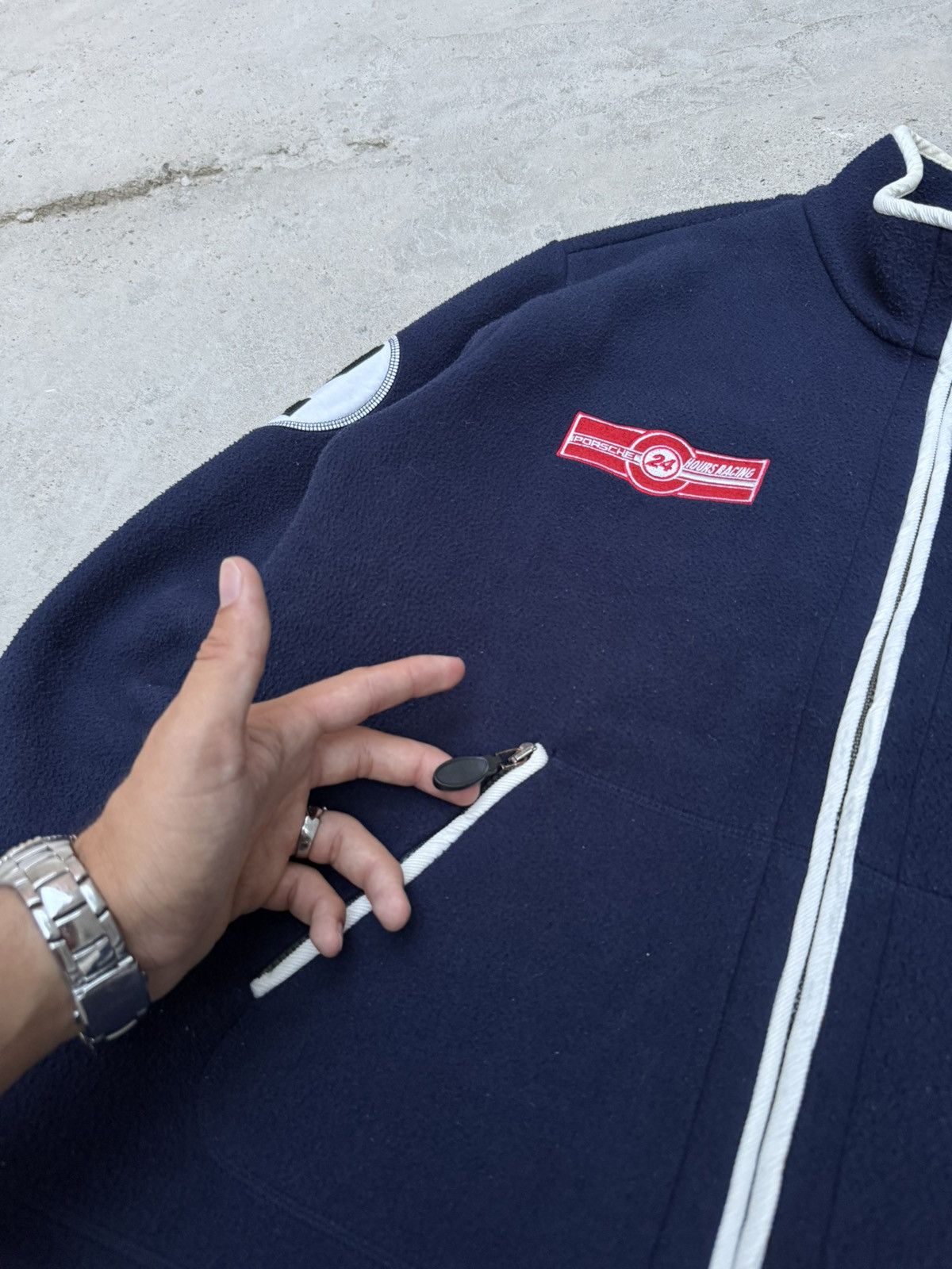 Porsche Design ARCHIVAL! Porsche Design Racing Fleece Jacket Size US M / EU 48-50 / 2 - 16 Thumbnail