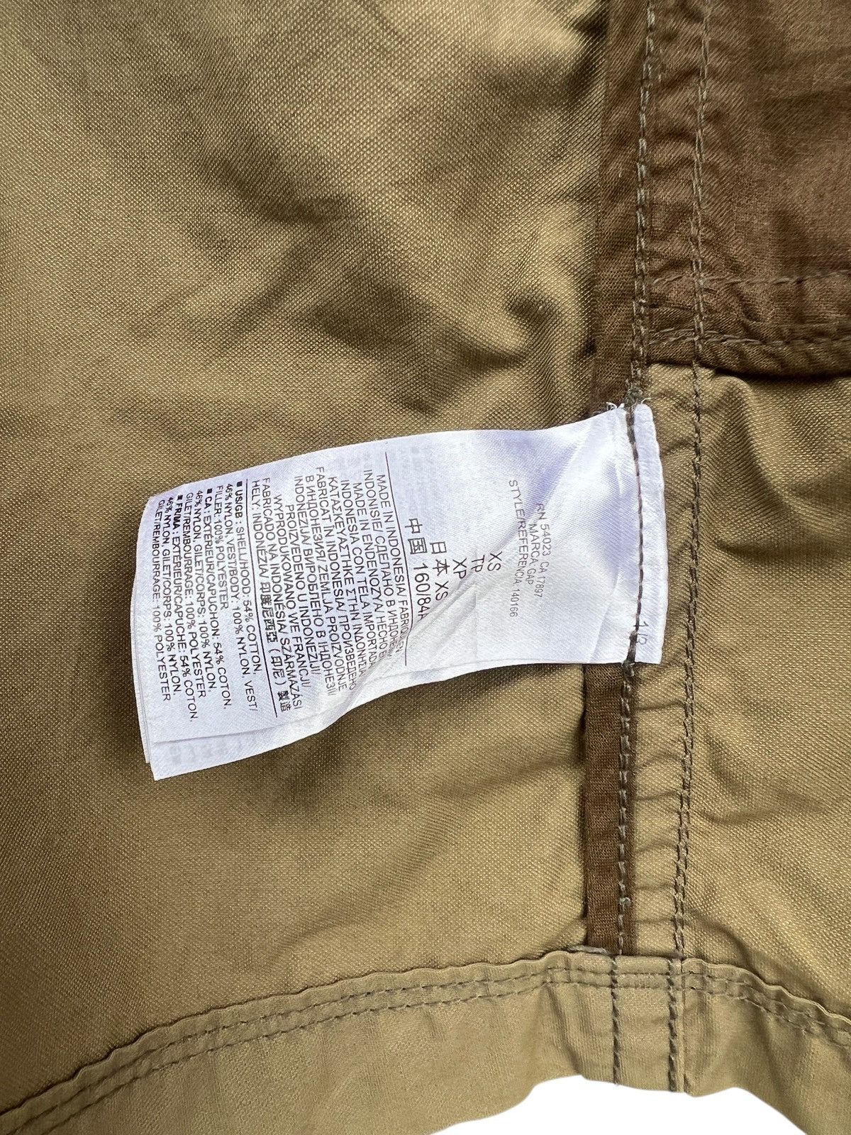 Gap Gap Multipocket Tactikal Military Green Parkas Size US S / EU 44-46 / 1 - 7 Thumbnail