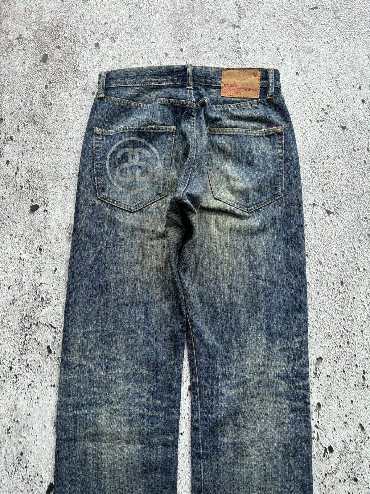 Stussy 2000's Stussy SS Logo denim jeans Size US 28 / EU 44 - 6 Thumbnail
