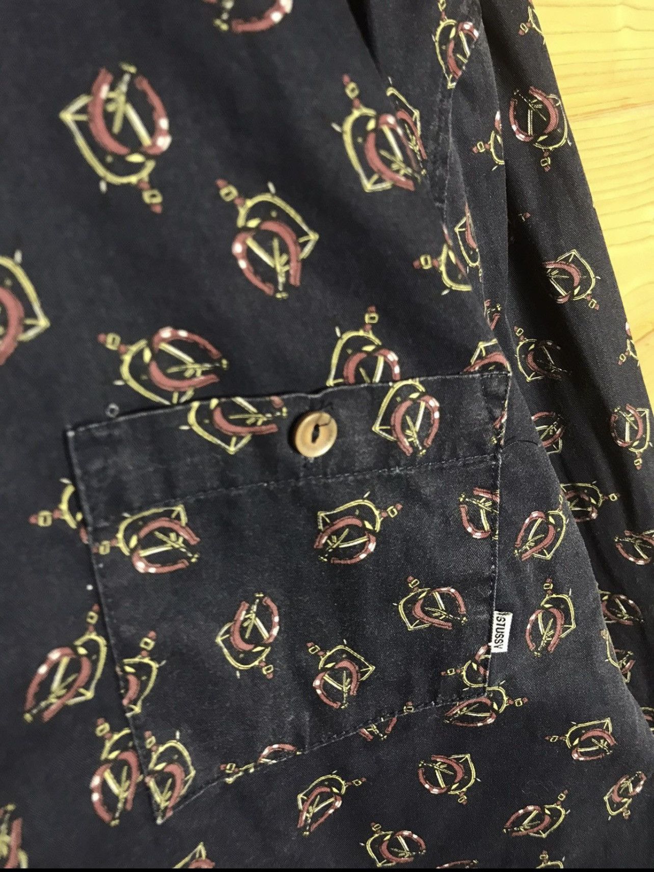 Stussy Stussy full print shirt Size US M / EU 48-50 / 2 - 3 Thumbnail