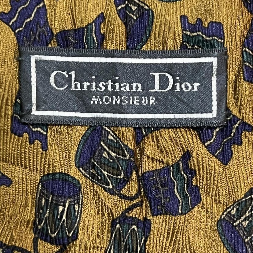 Christian Dior Monsieur Christian Dior Monsieur Vintage Tie Size ONE SIZE - 1 Thumbnail