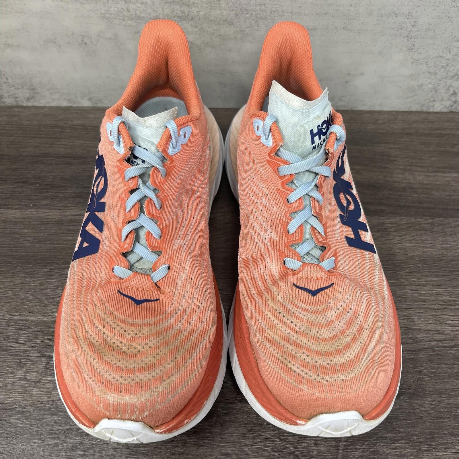 Other HOKA Mach 5 Running Shoes Womens 9 Orange White Size US 9 / IT 39 - 3 Thumbnail