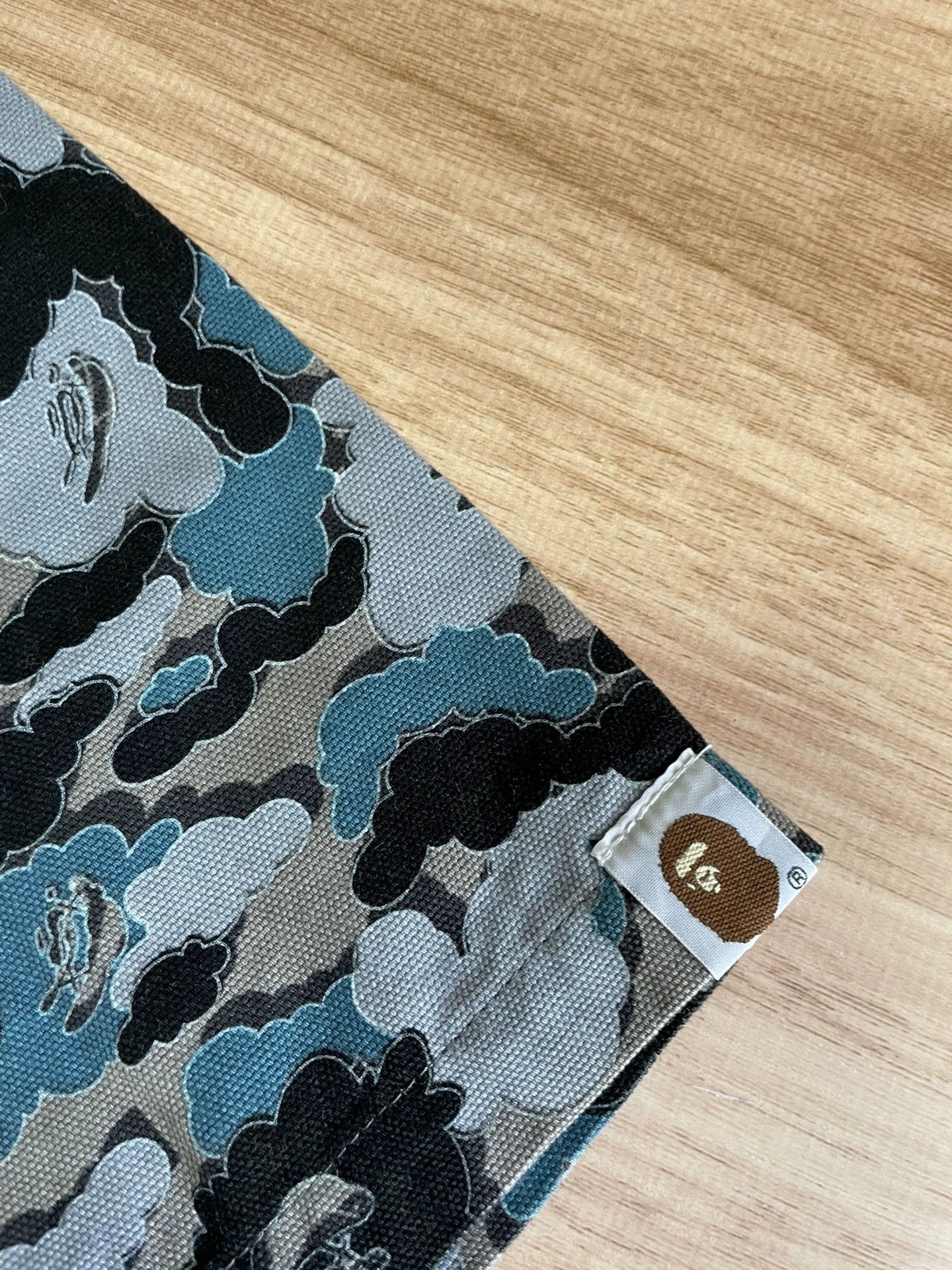 Bape Blue Camouflage Button-Up Shirt - Size S Size US S / EU 44-46 / 1 - 5 Thumbnail