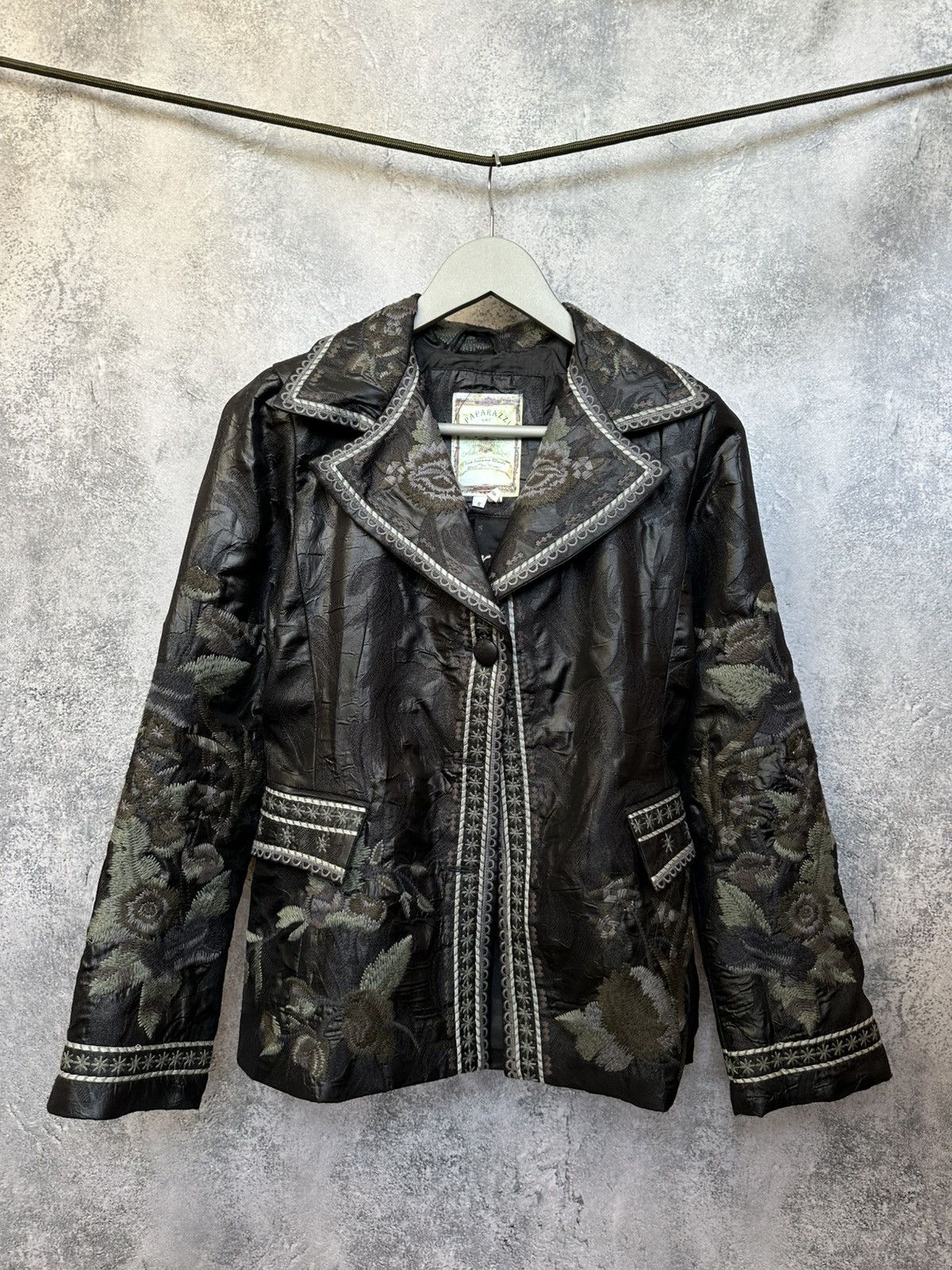 Other Paparazzi by Biz Jacket Premium Avant-Garde Floral Size S / US 4 / IT 40 - 1 Thumbnail