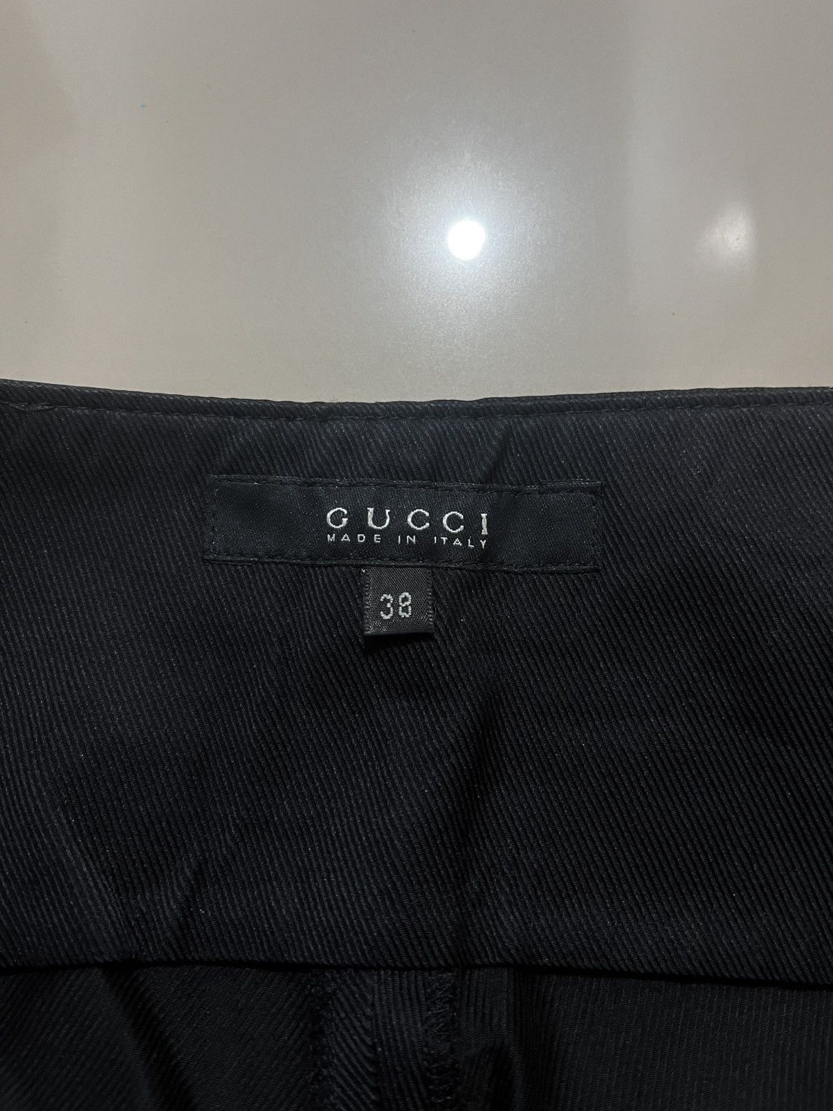 Gucci FW2003 GUCCI BY TOM FORD BUCKLE FLARED PANTS Size US 28 / EU 44 - 6 Thumbnail