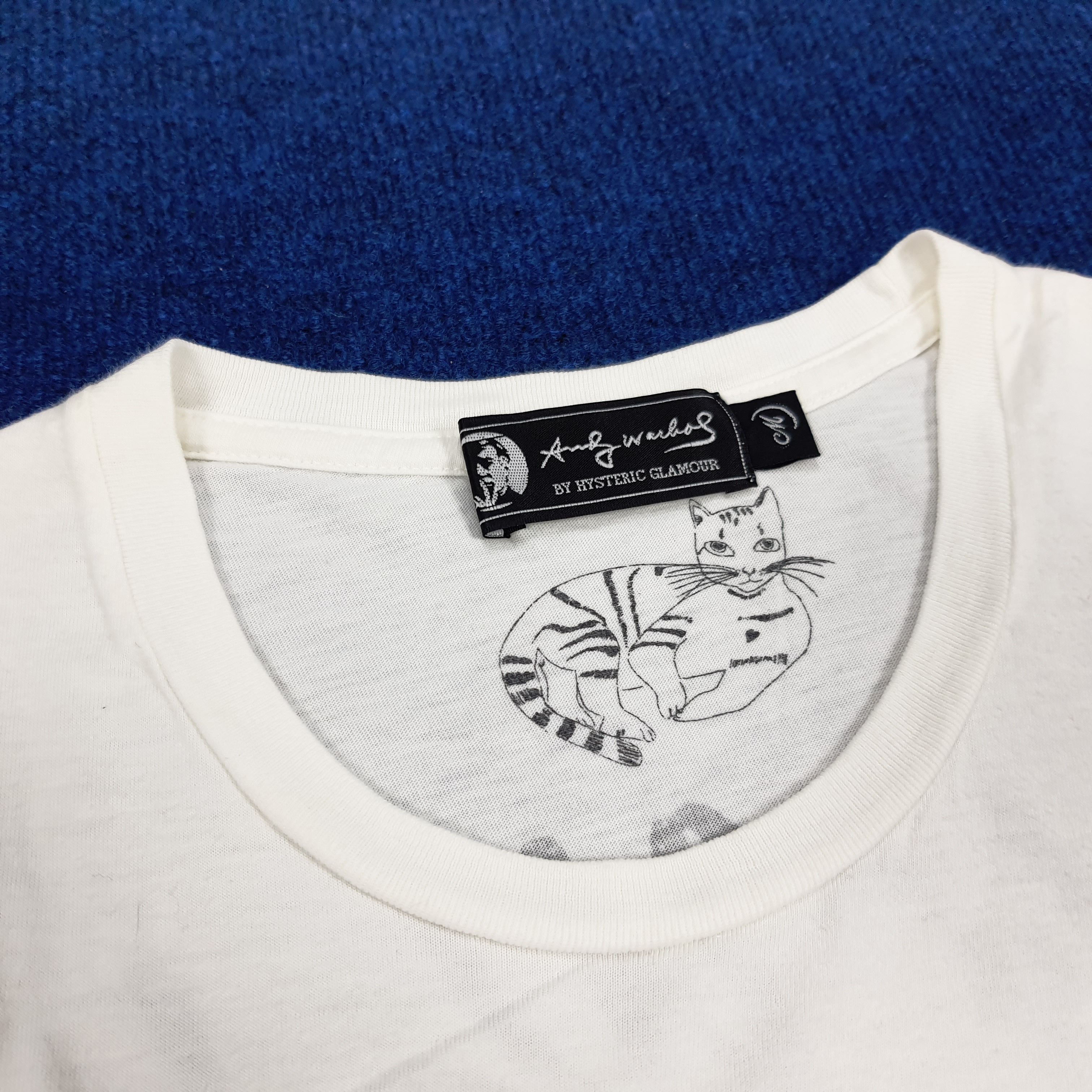 Andy Warhol × Hysteric Glamour × Vintage Vintage Andy Warhol by Hysteric Glamour Polka Dot Tshirt Size US S / EU 44-46 / 1 - 5 Thumbnail