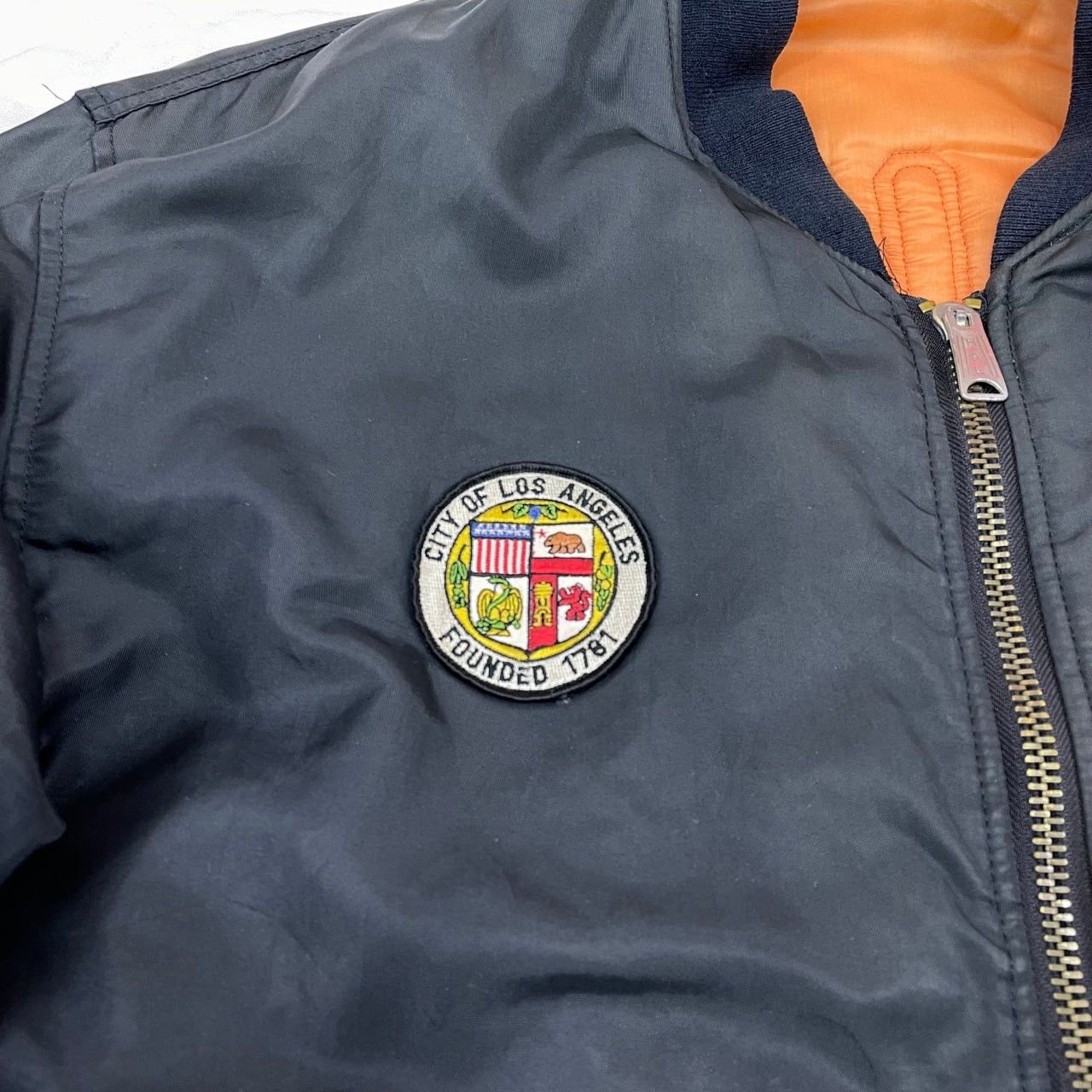 Other CITY OF LA by HAL INDUSTRIES INC Flight Jacket Type MA-1 Size US XXL / EU 58 / 5 - 8 Thumbnail