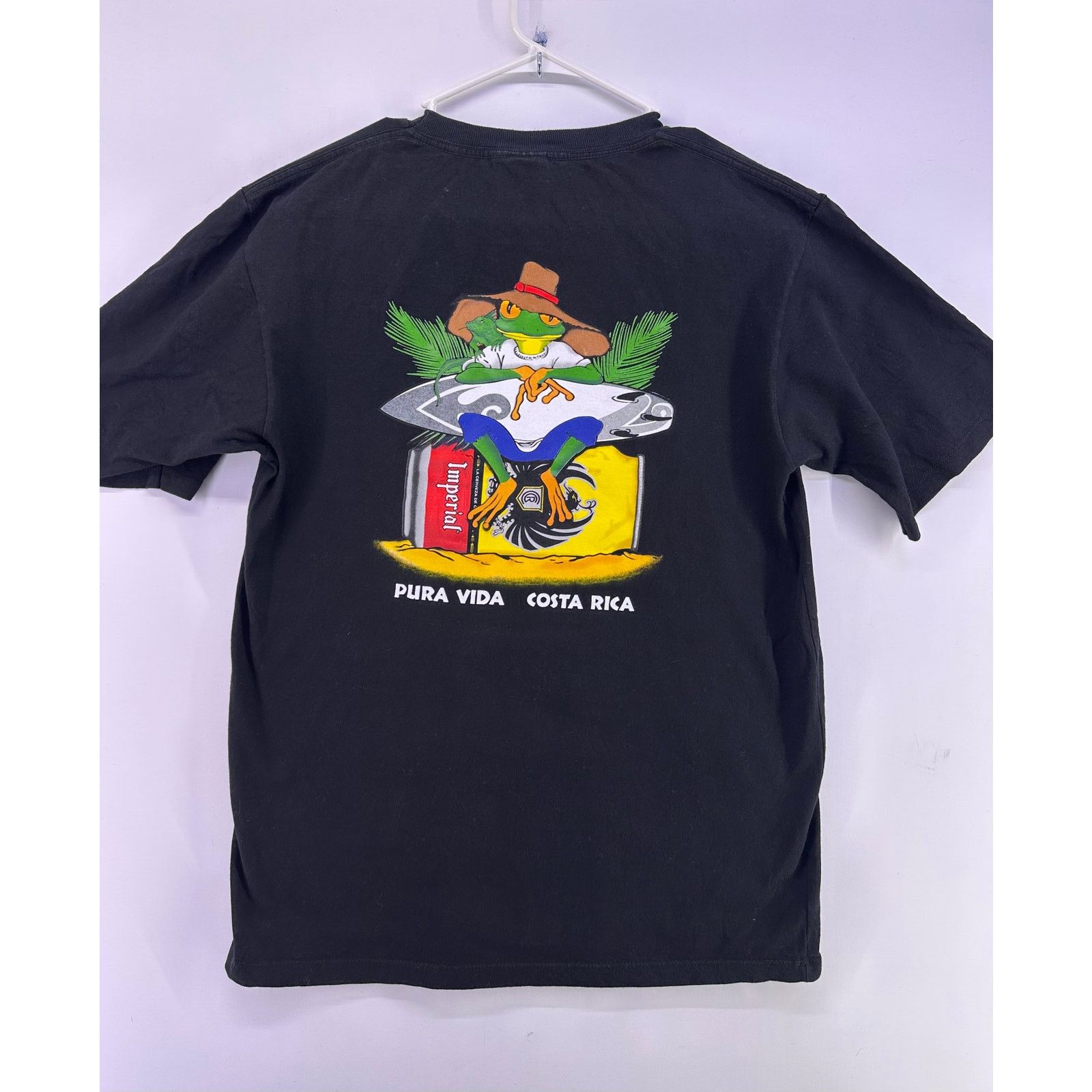 & Other Stories Pura Vida Costa Rica Black Tshirt Size Large Size US L / EU 52-54 / 3 - 6 Thumbnail