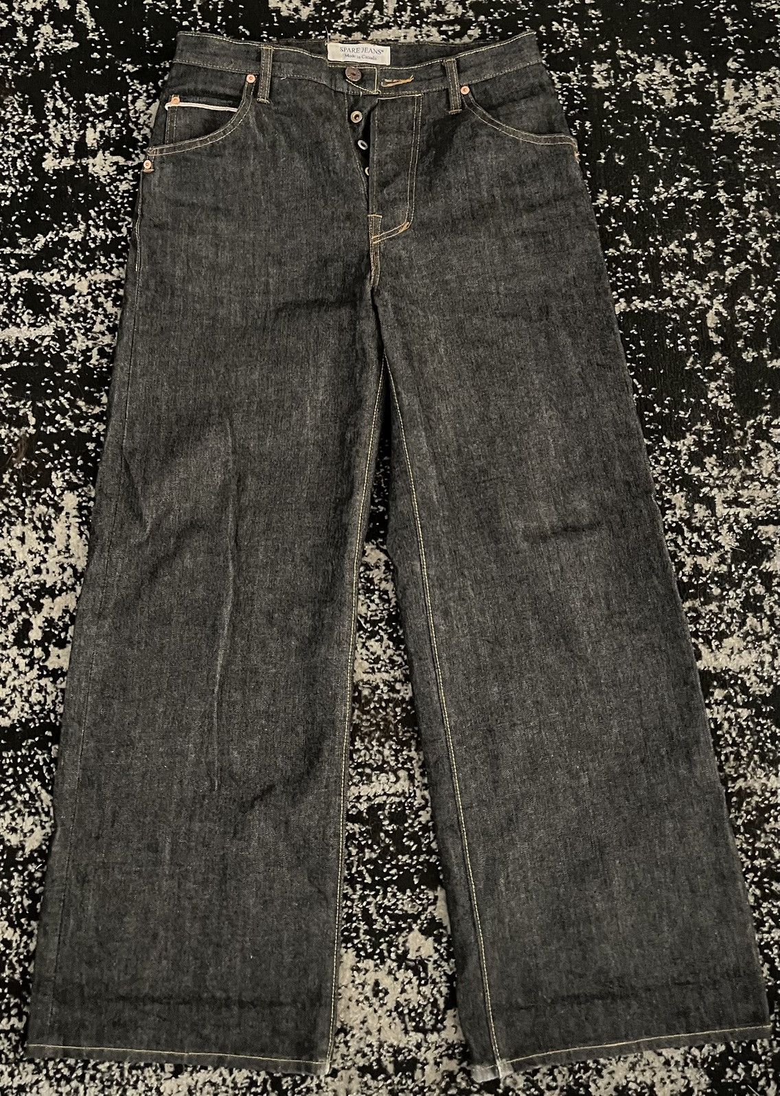Other Spare Jeans wide leg Selvedge denim Size US 33 - 2 Thumbnail