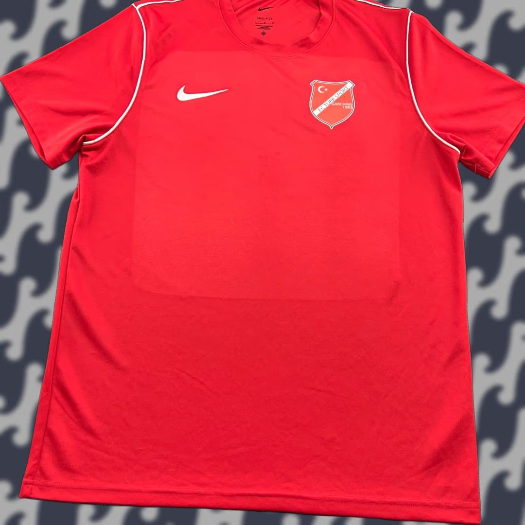 Nike Nike Football Jersey Mens Large Red FC Turk Sport Garching 2020 2021 Jersey Shirt Sportswear Size US L / EU 52-54 / 3 - 1 Thumbnail
