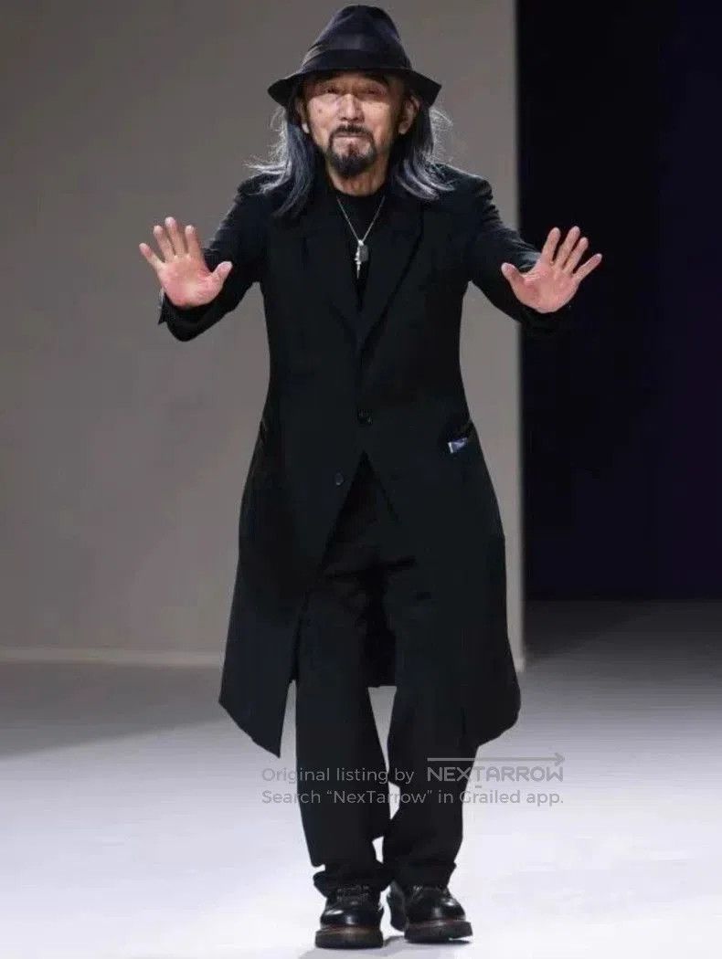 Yohji Yamamoto Yohji Yamamoto Dr. Jkt Black Long Coat. Size US M / EU 48-50 / 2 - 6 Thumbnail