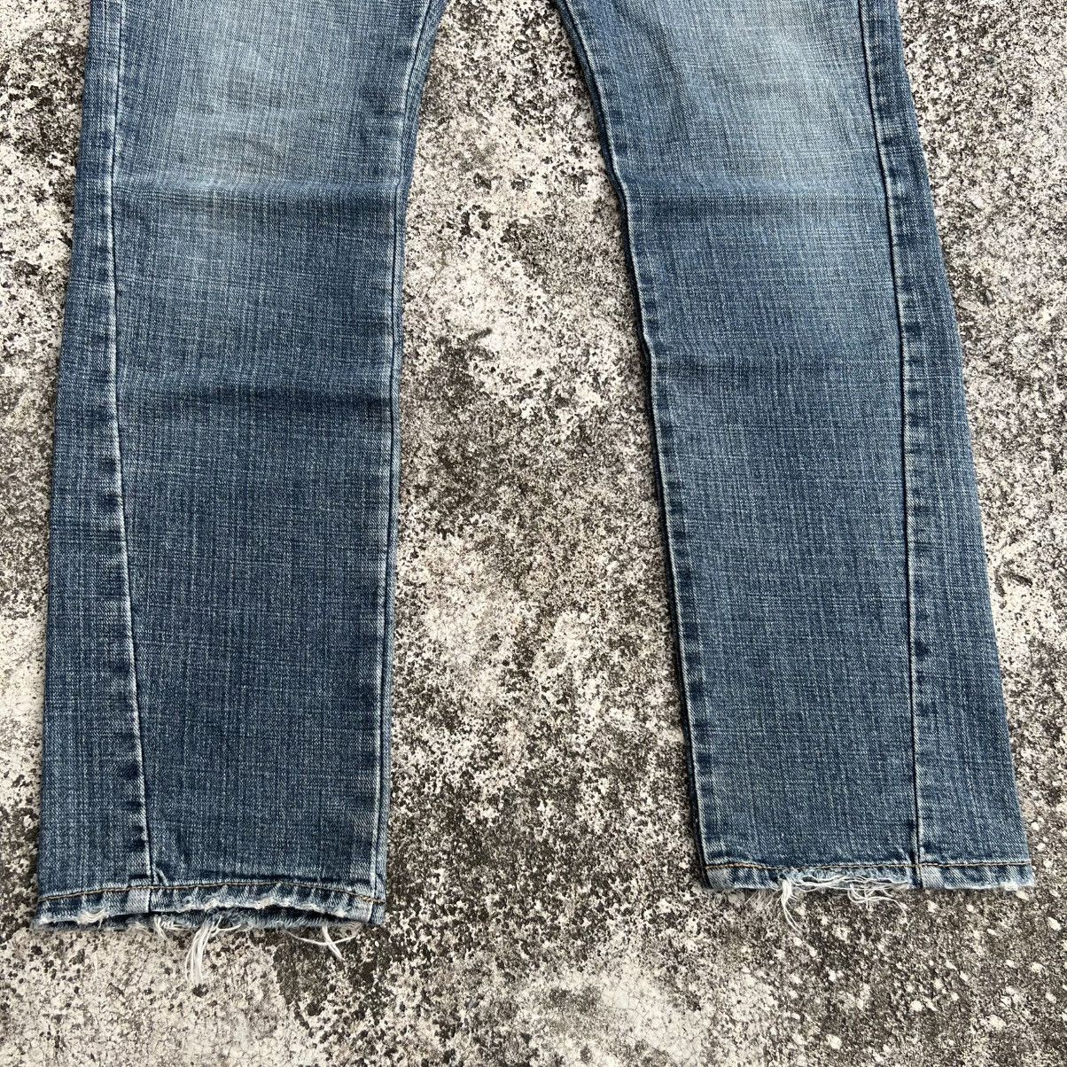 If Six Was Nine “DOUBLE WAIST” DISTRESS ACID WASH PUNK STYLE JEANS Size US 35 - 5 Thumbnail