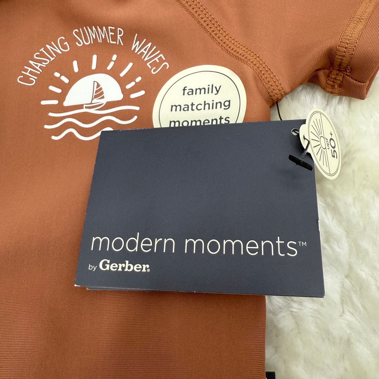 Other NWT Modern Moments Toddler Boys Rashguard and Swim Trunks Size ONE SIZE - 7 Thumbnail
