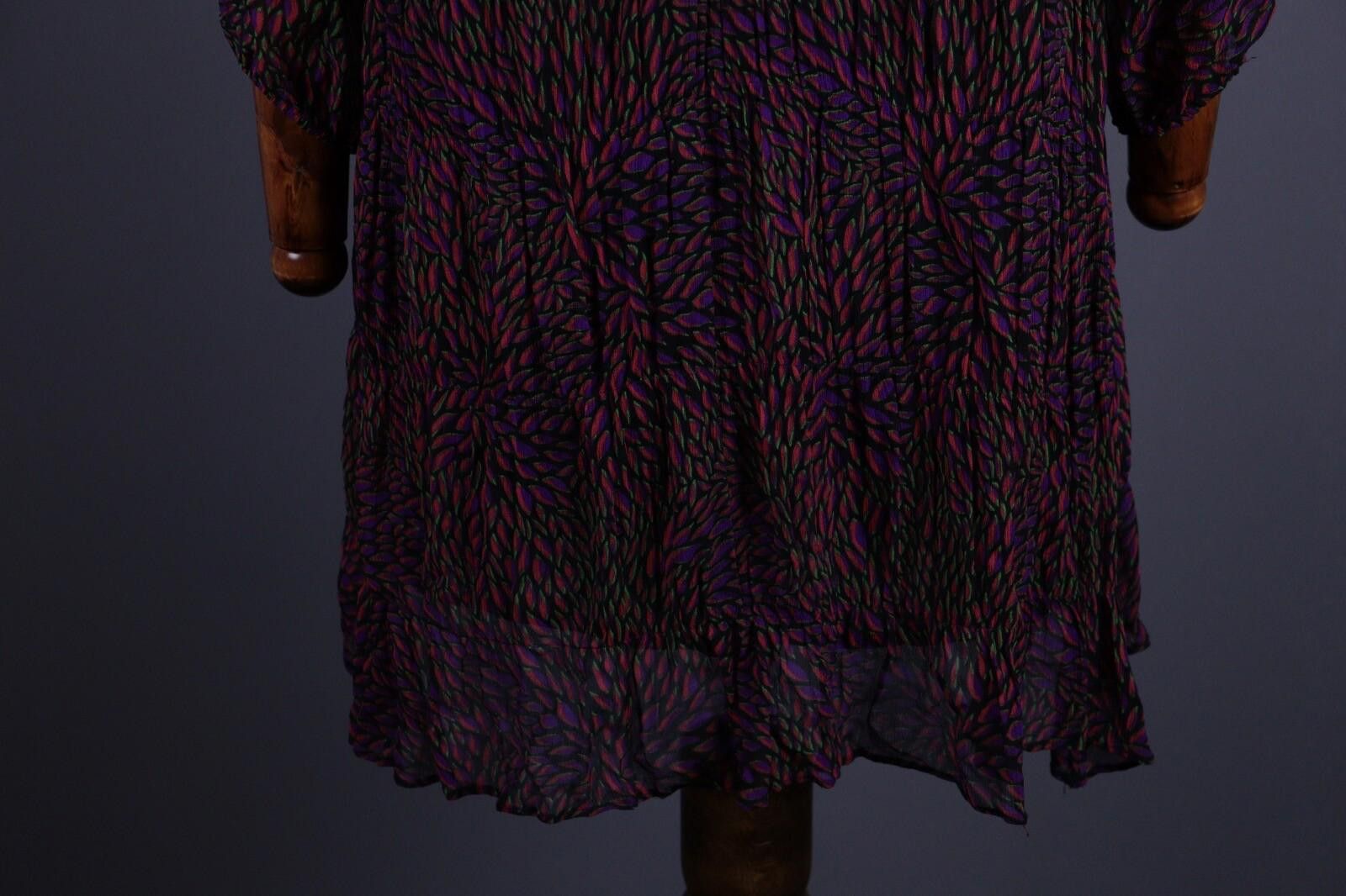 Wilkes Bashford BA&SH Multicolor Floral Relaxed Mesh Dress Size 0 / XS Size XS / US 0-2 / IT 36-38 - 8 Thumbnail