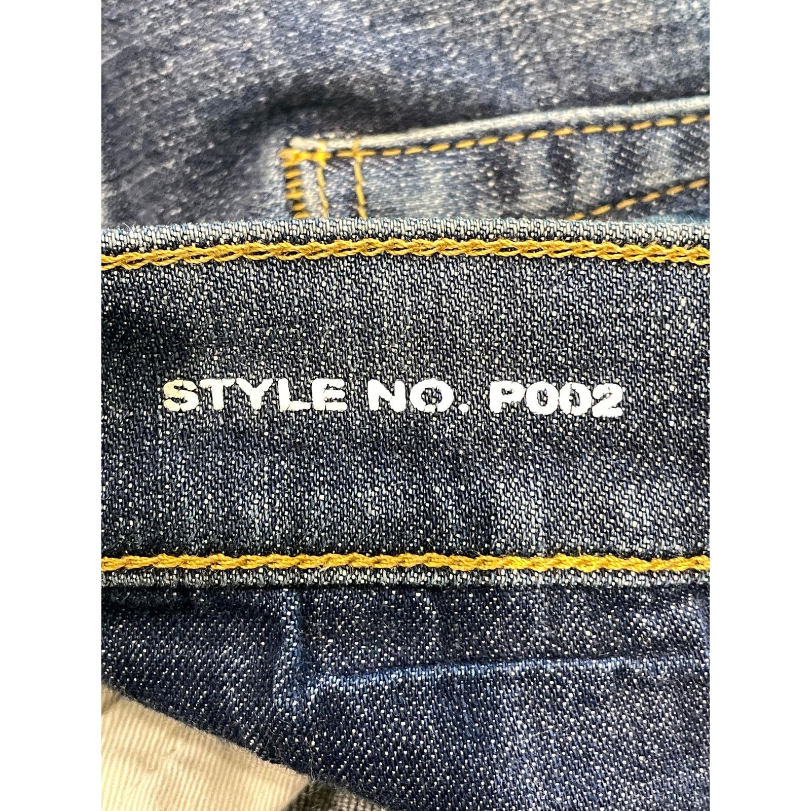 Purple Brand Purple Brand Paint Splattered Dark Wash Blue Jeans Size US 31 - 12 Thumbnail
