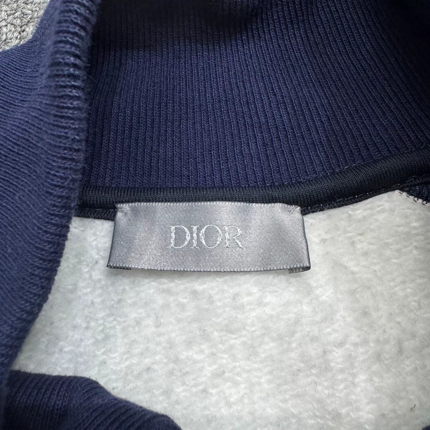 Dior dior embroidered letter zip-up jacket. Size US XL / EU 56 / 4 - 3 Thumbnail