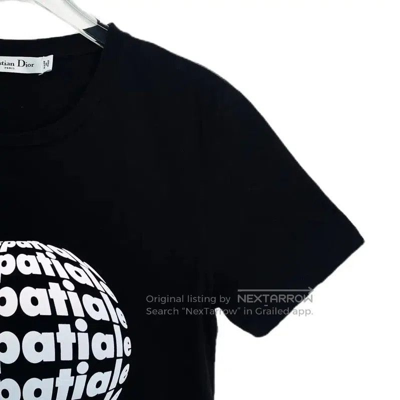 Dior Dior Black Cotton Women's T. Size S / US 4 / IT 40 - 4 Thumbnail