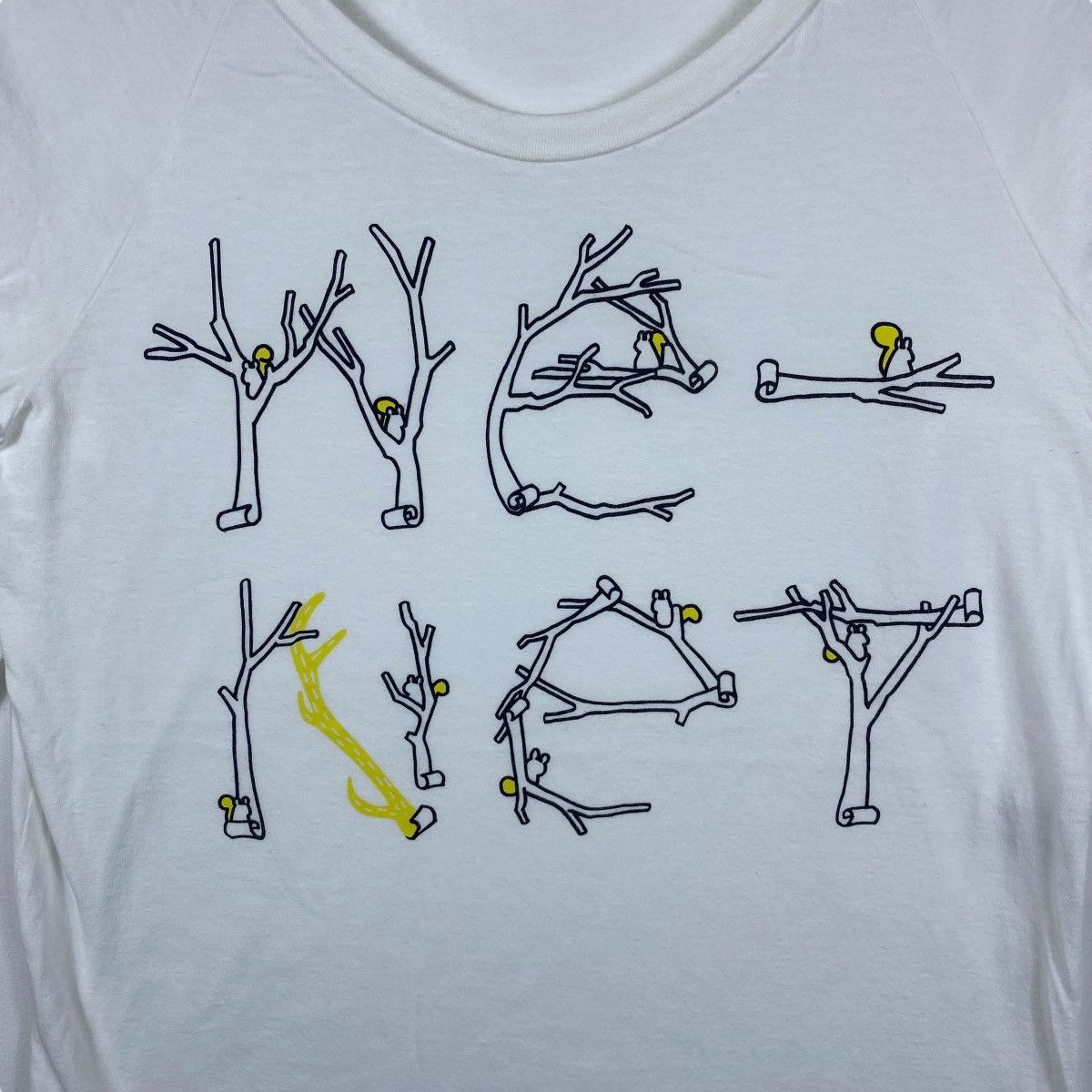 Ne-Net By Issey Miyake NE-NET Graphic Women Longsleeve Tops Tee Size M / US 6-8 / IT 42-44 - 2 Thumbnail