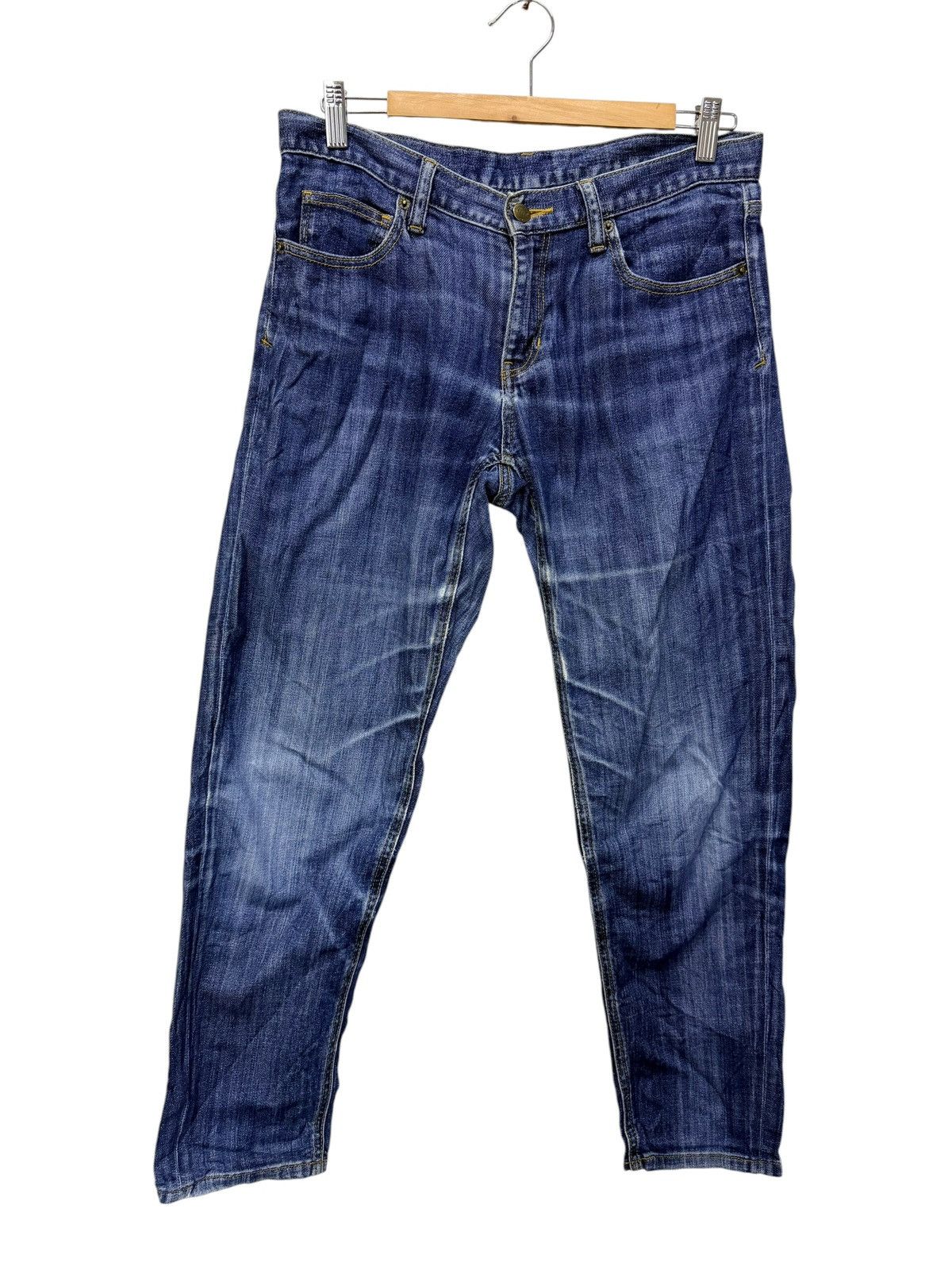 Japanese Brand Vintage Elle L’essentiel De La Mode Auquotidien Denim Pants Size 32" / US 10 / IT 46 - 1 Thumbnail