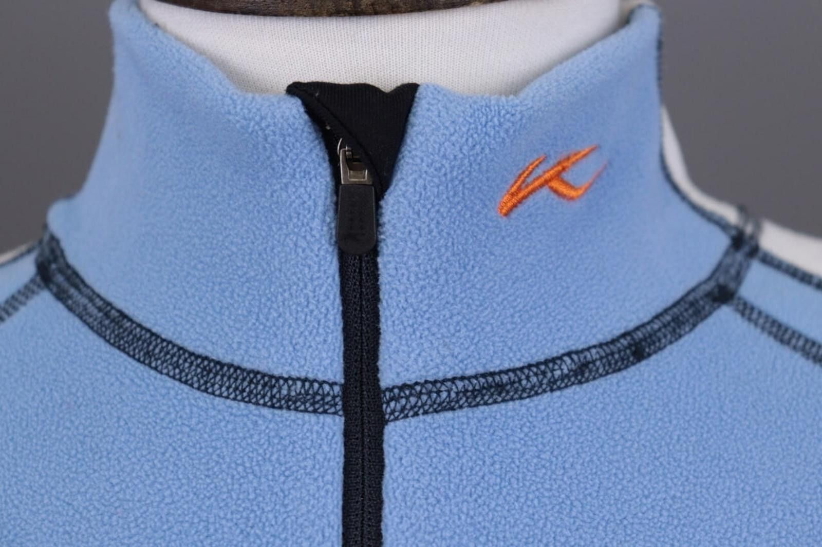 KJUS Kjus Blue Collorblock High Neck Activewear Sweater Size M Size M / US 6-8 / IT 42-44 - 4 Thumbnail