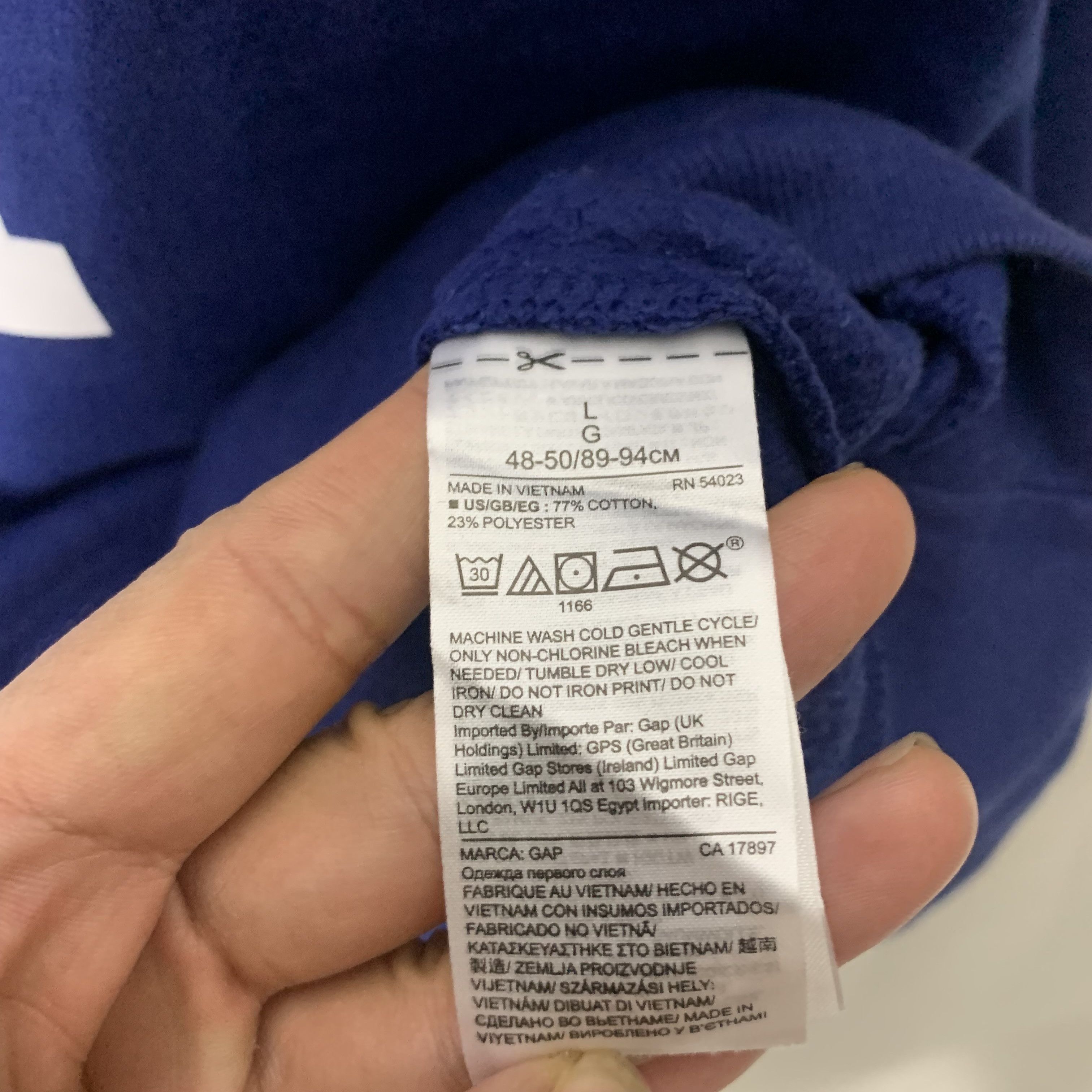 Gap GAP Sweatshirt Crewneck Size US L / EU 52-54 / 3 - 4 Thumbnail