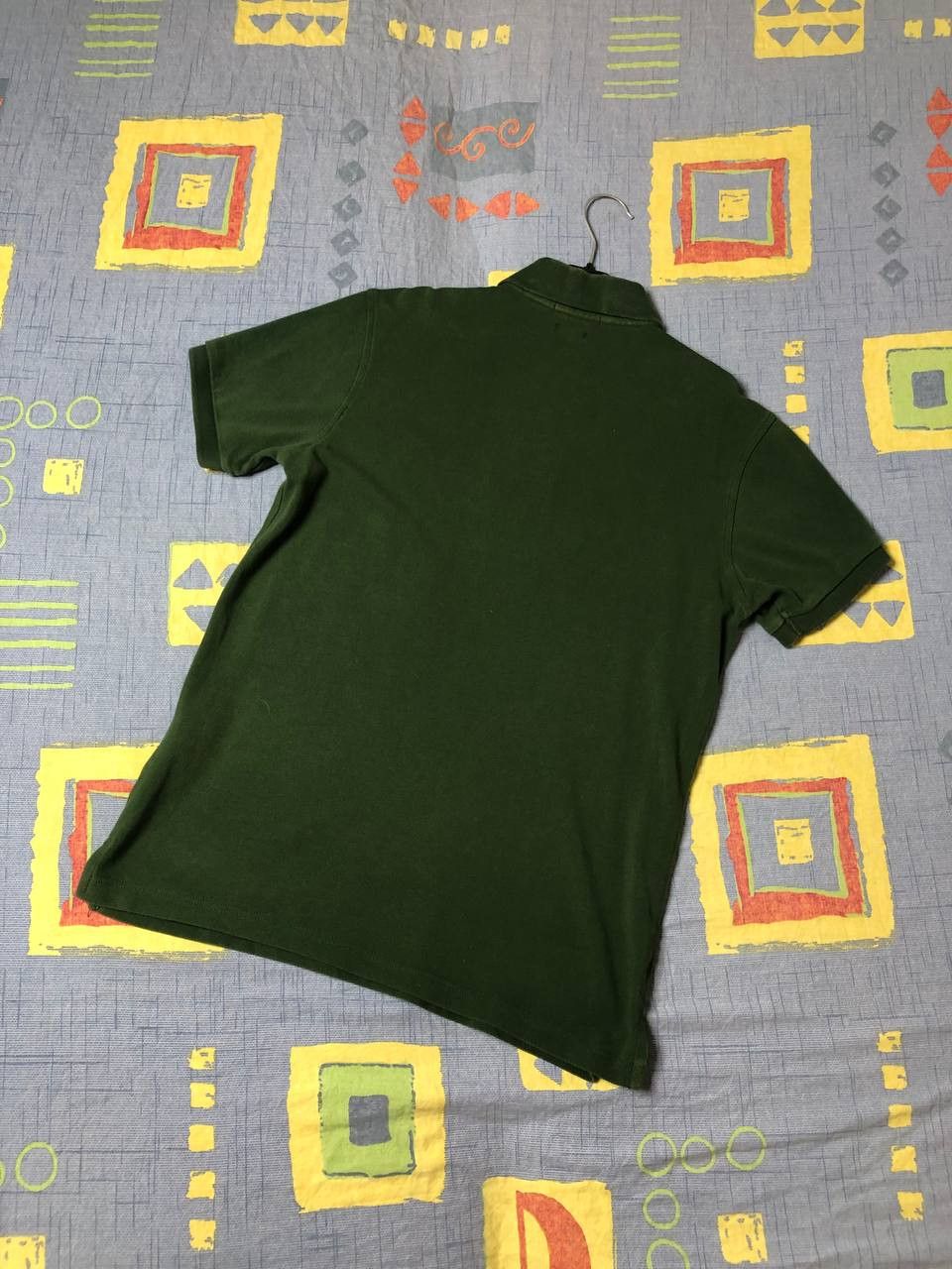 Polo Ralph Lauren Vtg 90s Polo Ralph Lauren Cross Flag Stripe Logo Tee Size US M / EU 48-50 / 2 - 15 Thumbnail