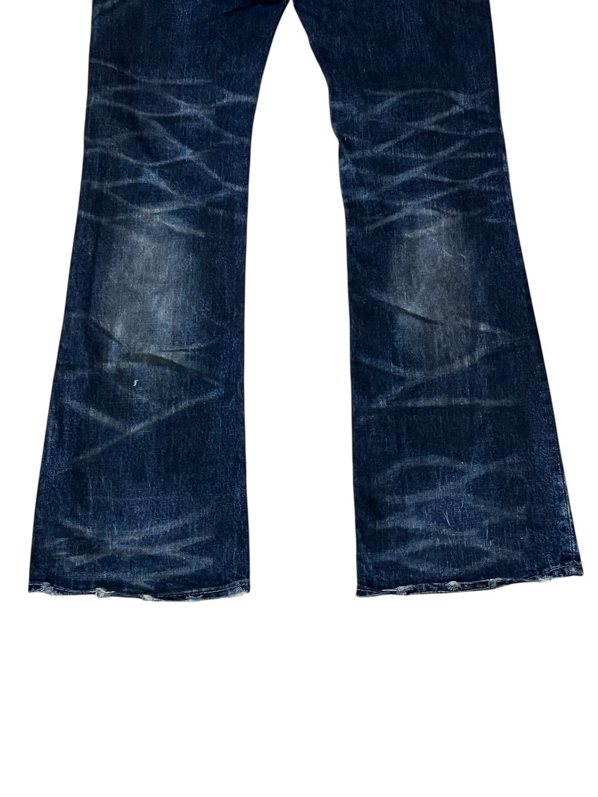 GOSTAR DE FUGA Japanese fashion FUGA/GOSTAR DE FUGA whiskers flared jeans Size US 31 - 7 Thumbnail